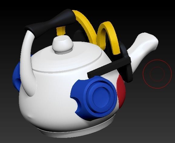 TONDEKEMAN TIME TRAVEL  FOR FANART  3D print model_3