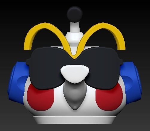 TONDEKEMAN TIME TRAVEL  FOR FANART  3D print model_2