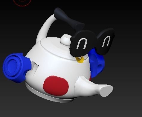 TONDEKEMAN TIME TRAVEL  FOR FANART  3D print model_4