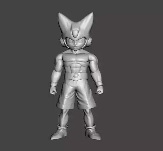 Tapkar 3D Model dragon ball character