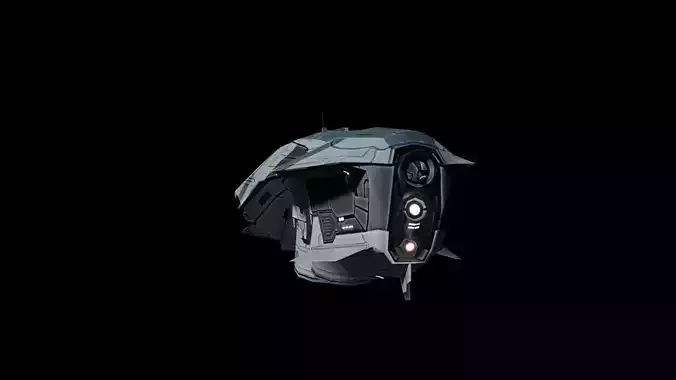 Asteroid Miner Game Asset