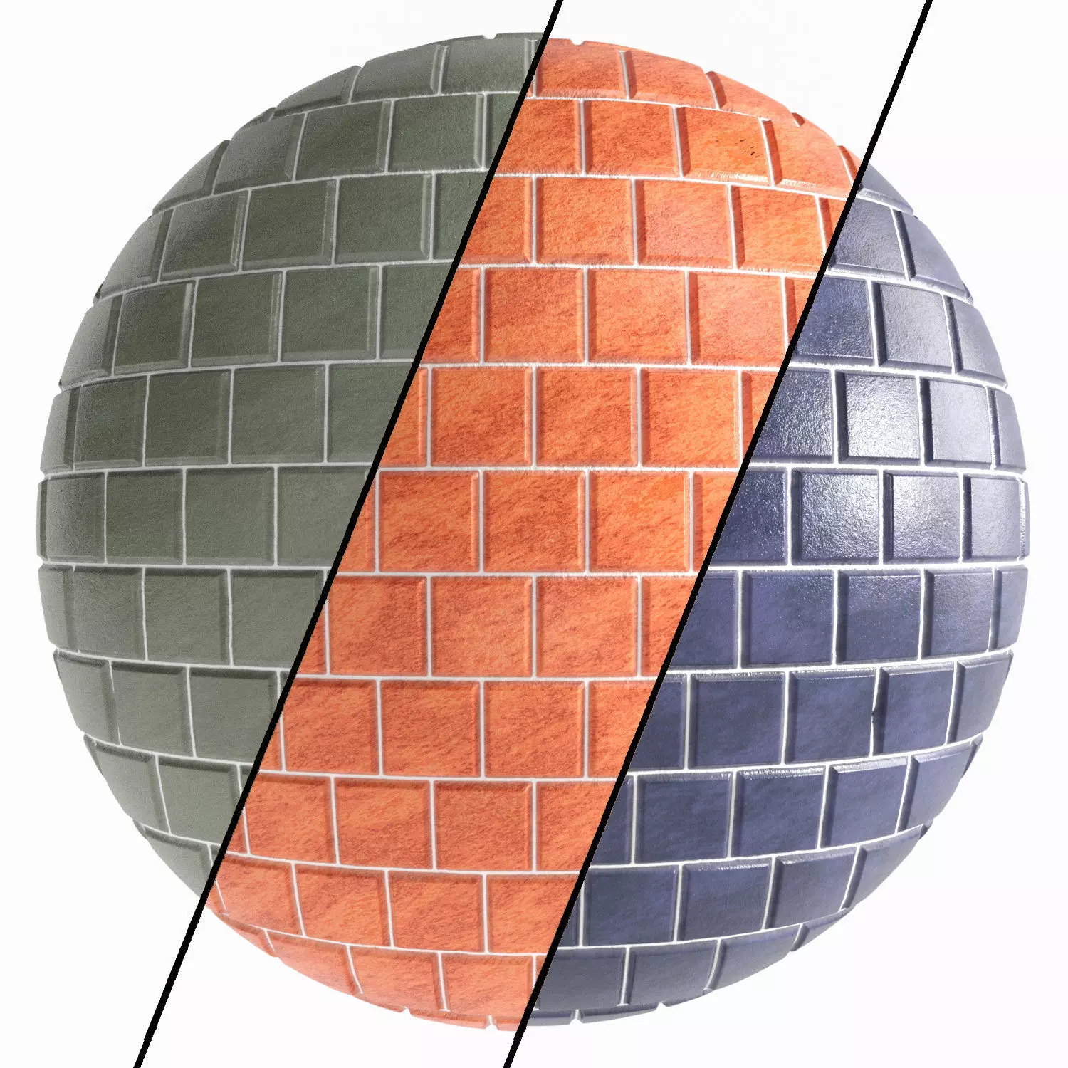 Glass Tile Materials 5- Pbr 4k By Sbsar File Texture