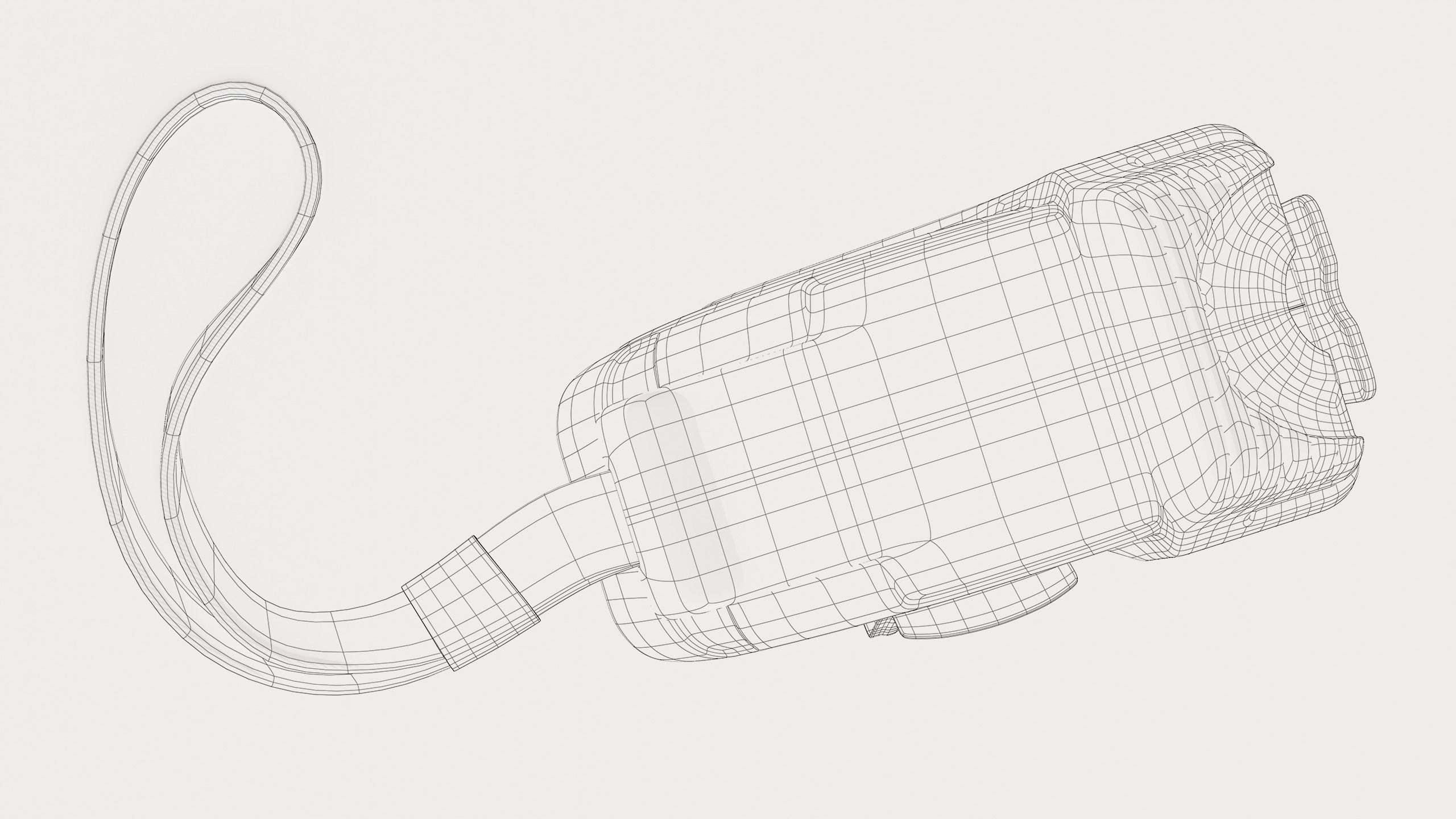 Metal retractable measuring tape 3D model_20