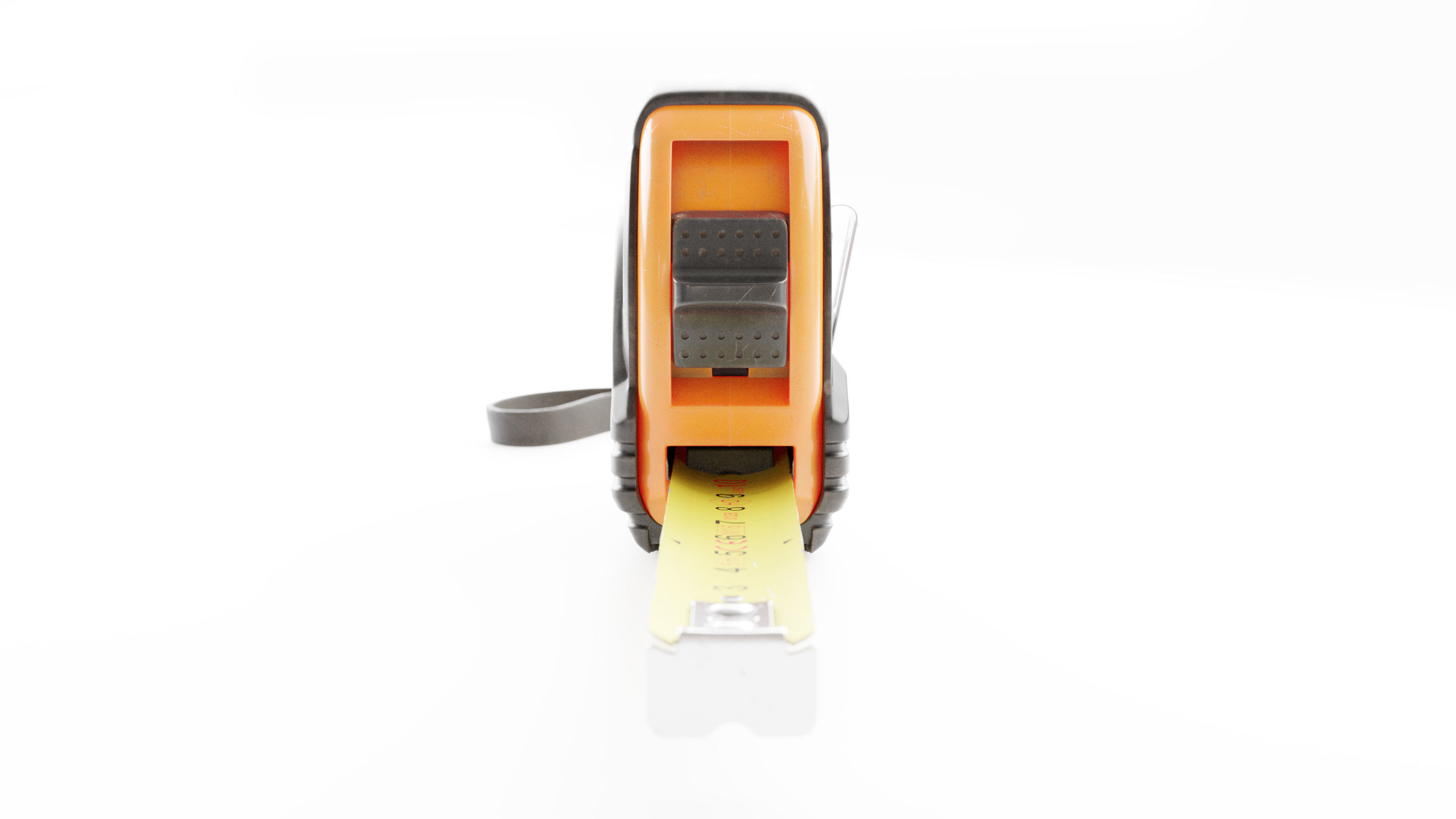 Metal retractable measuring tape 3D model_8