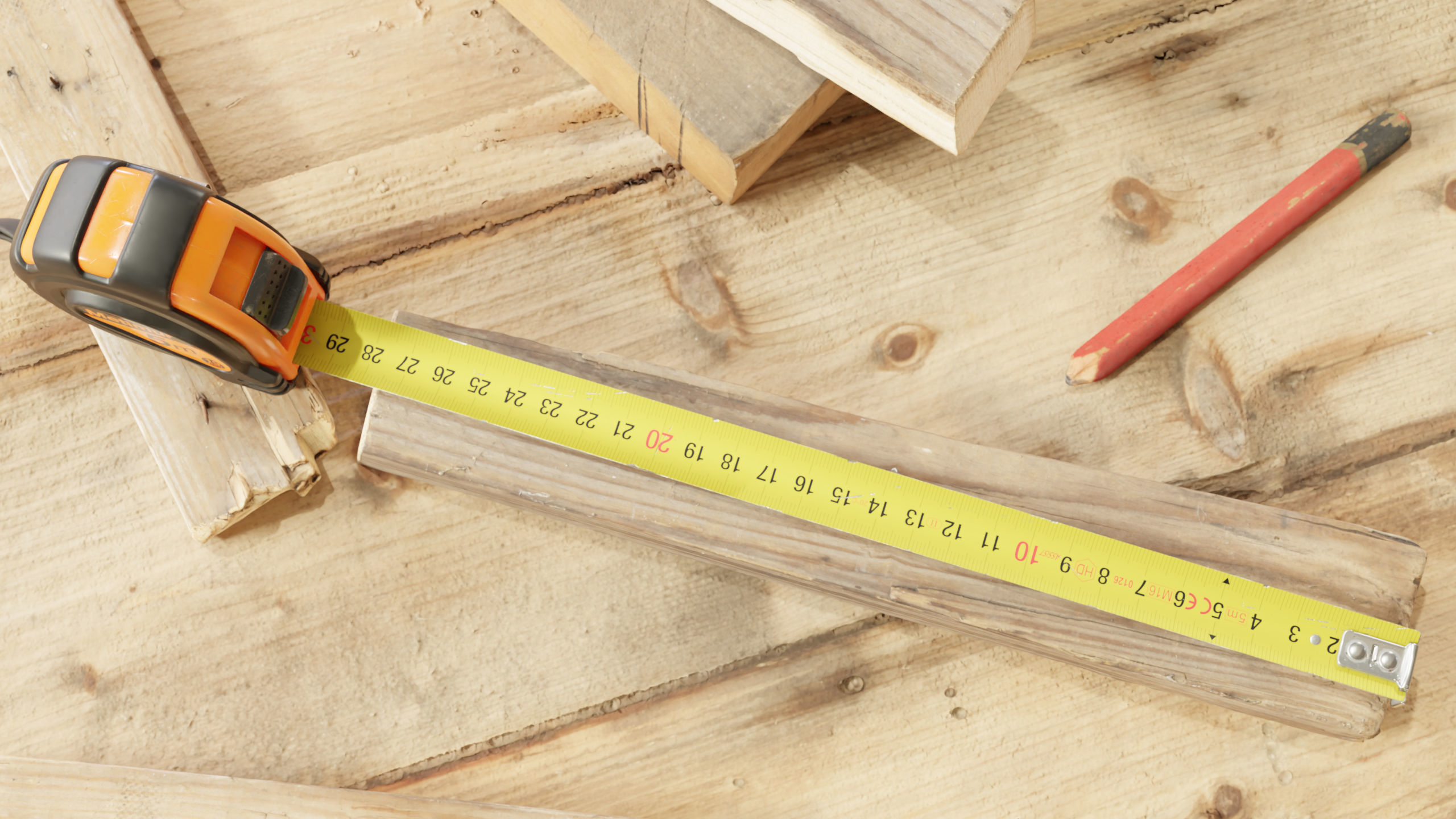 Metal retractable measuring tape 3D model_2