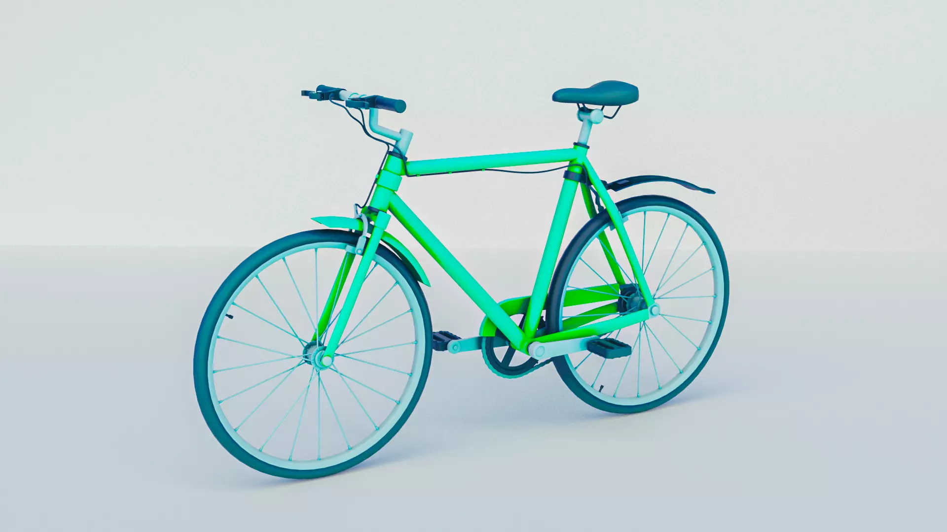Bicycle Opera 3D Lowpoly Model in Less Price Low-poly 3D model