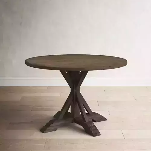 Hammersley Oak Pedestal Dining Table