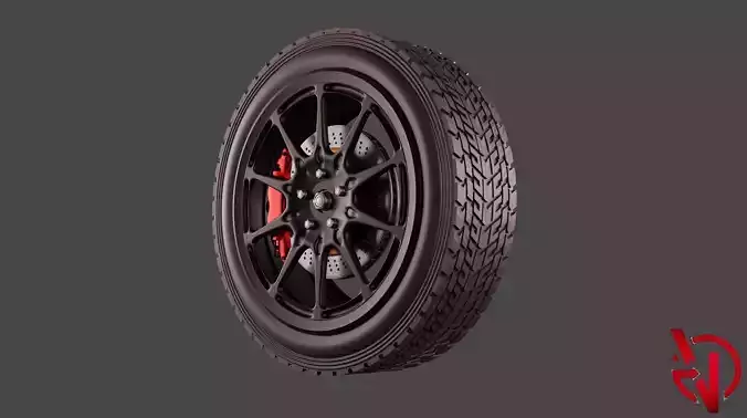 Sport Wheels  3D model