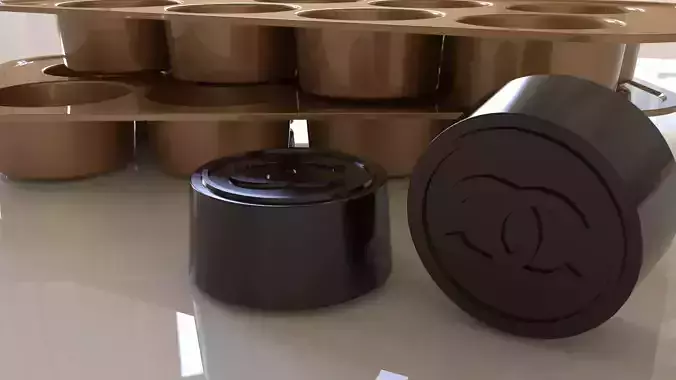 ice mold and chocolate mold 3D print model