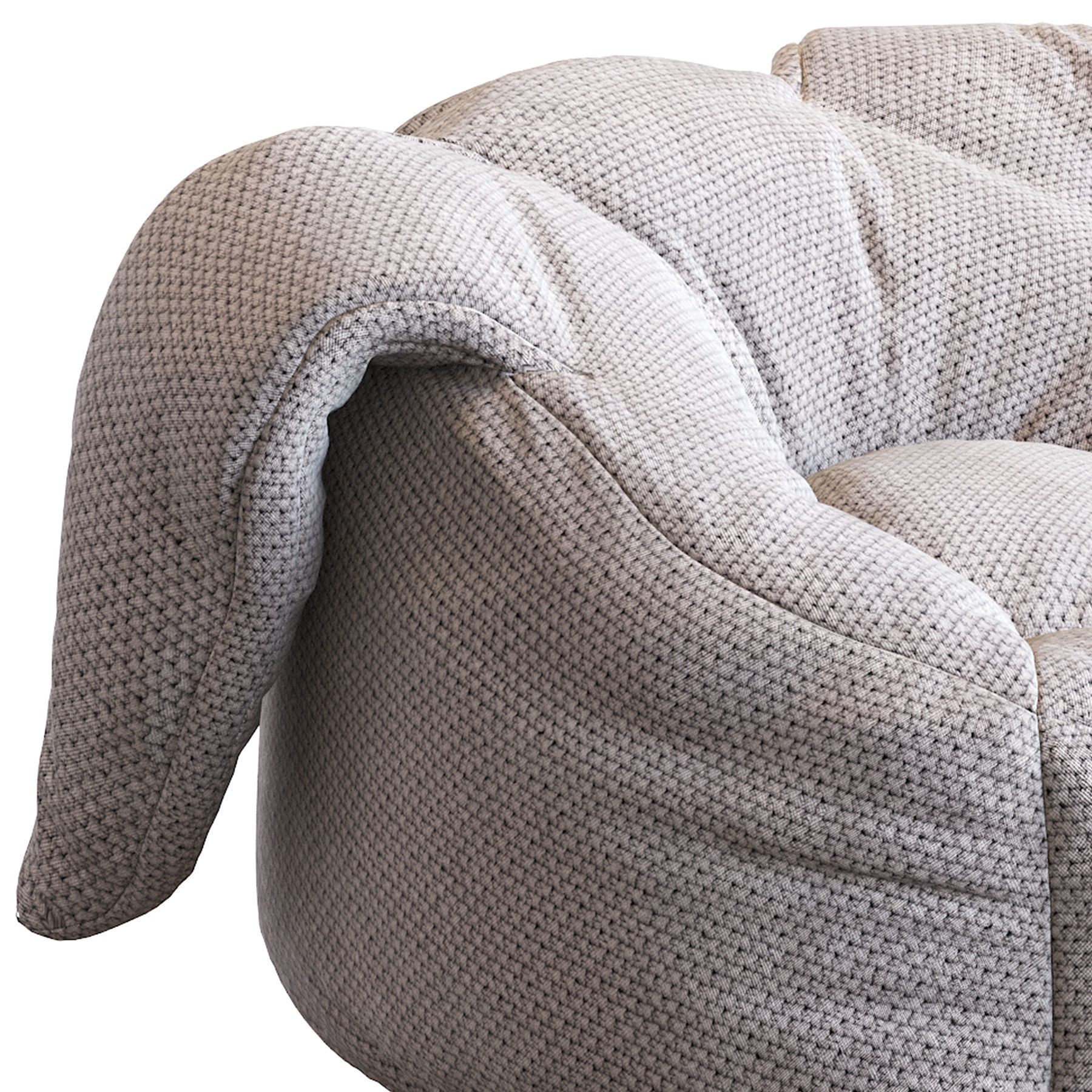 Animal Bean Bag Chairs 3D model_7