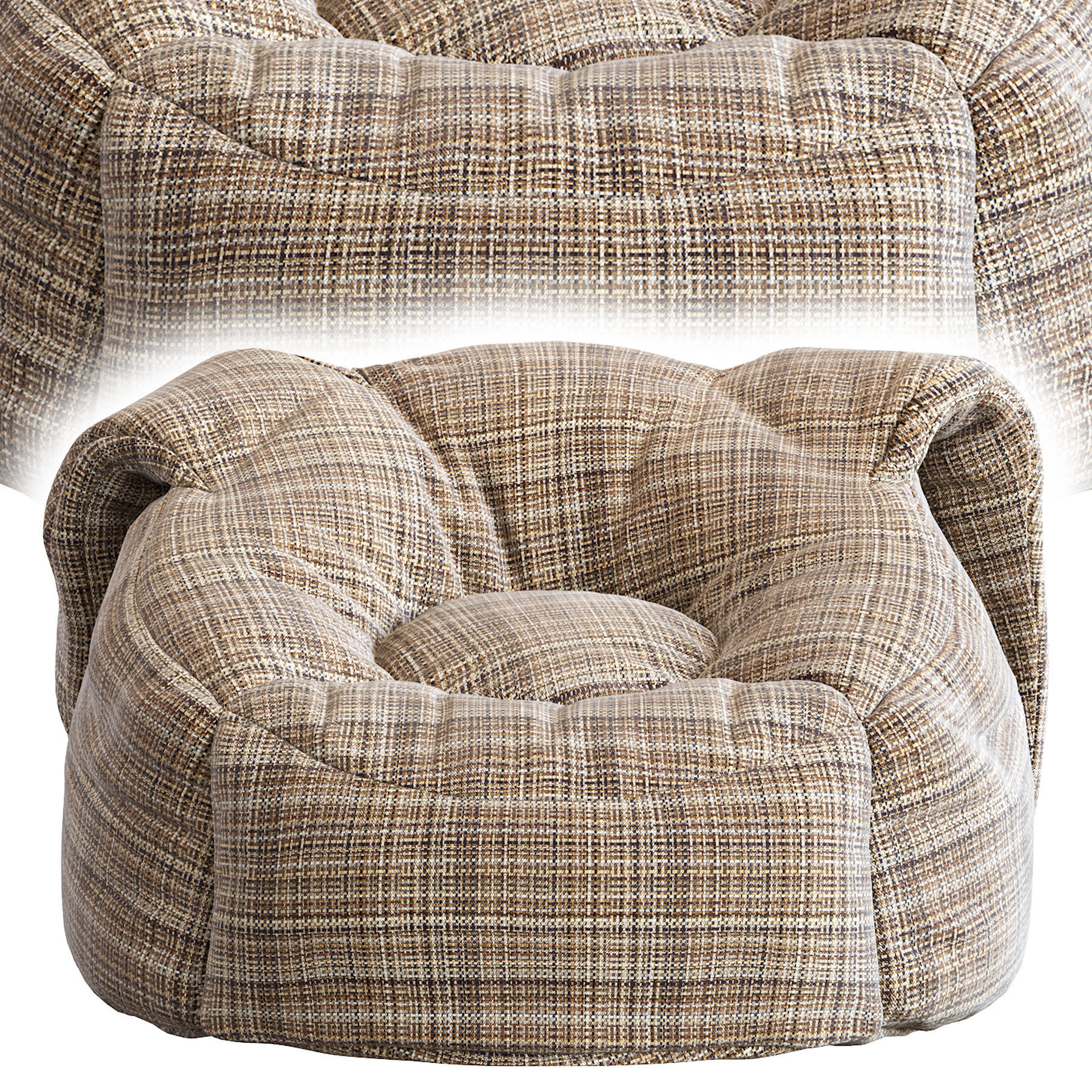 Animal Bean Bag Chairs 3D model_3