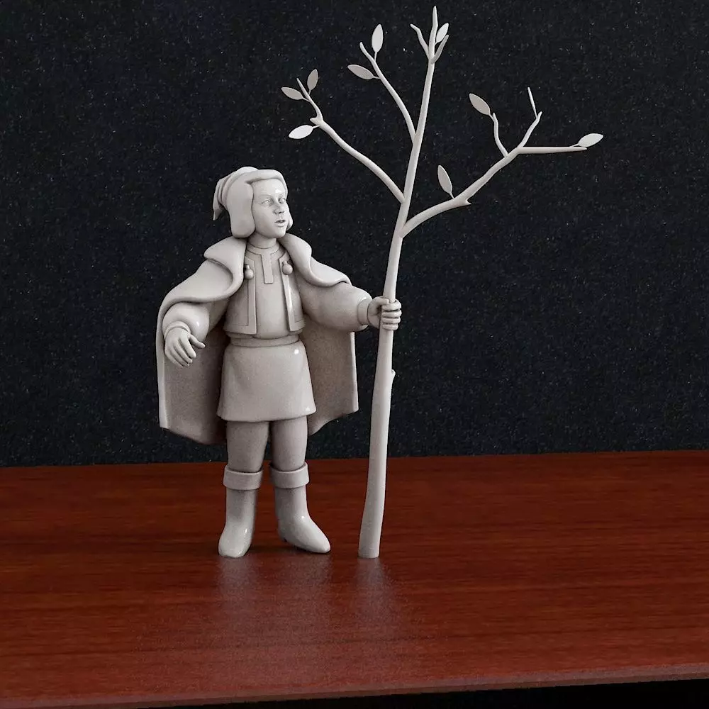 Cartoon baby Boy  3D print model_0