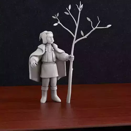 Cartoon baby Boy  3D print model