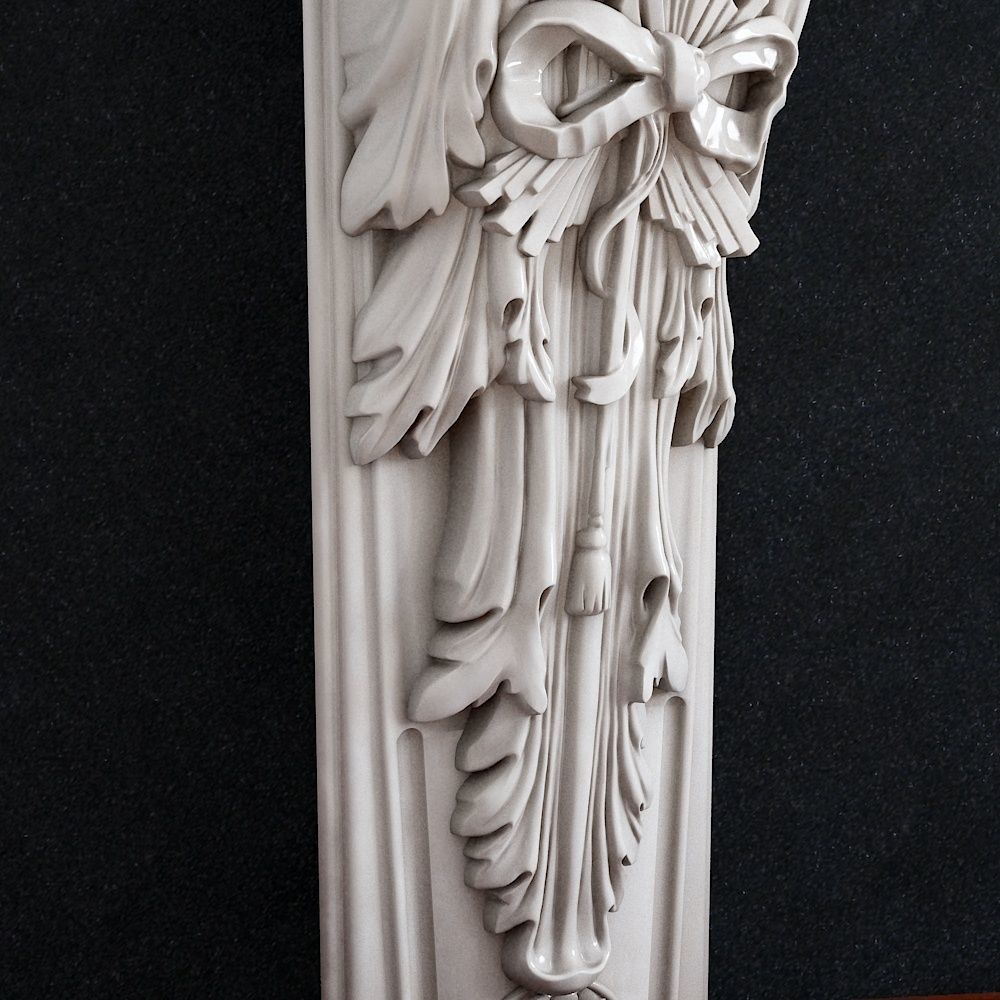 Statue of a woman Caryatid 3D print model_2