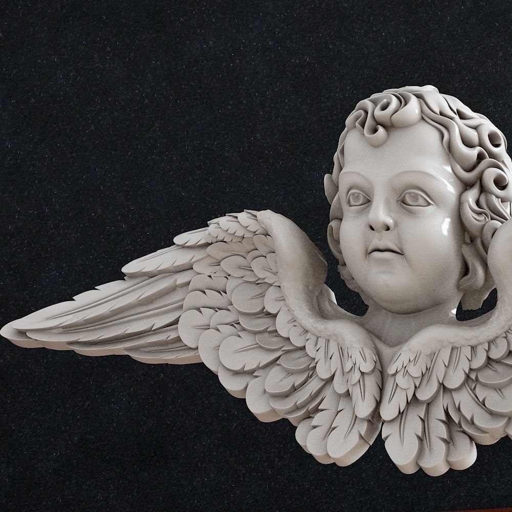 Angel Baby 3D print model_1