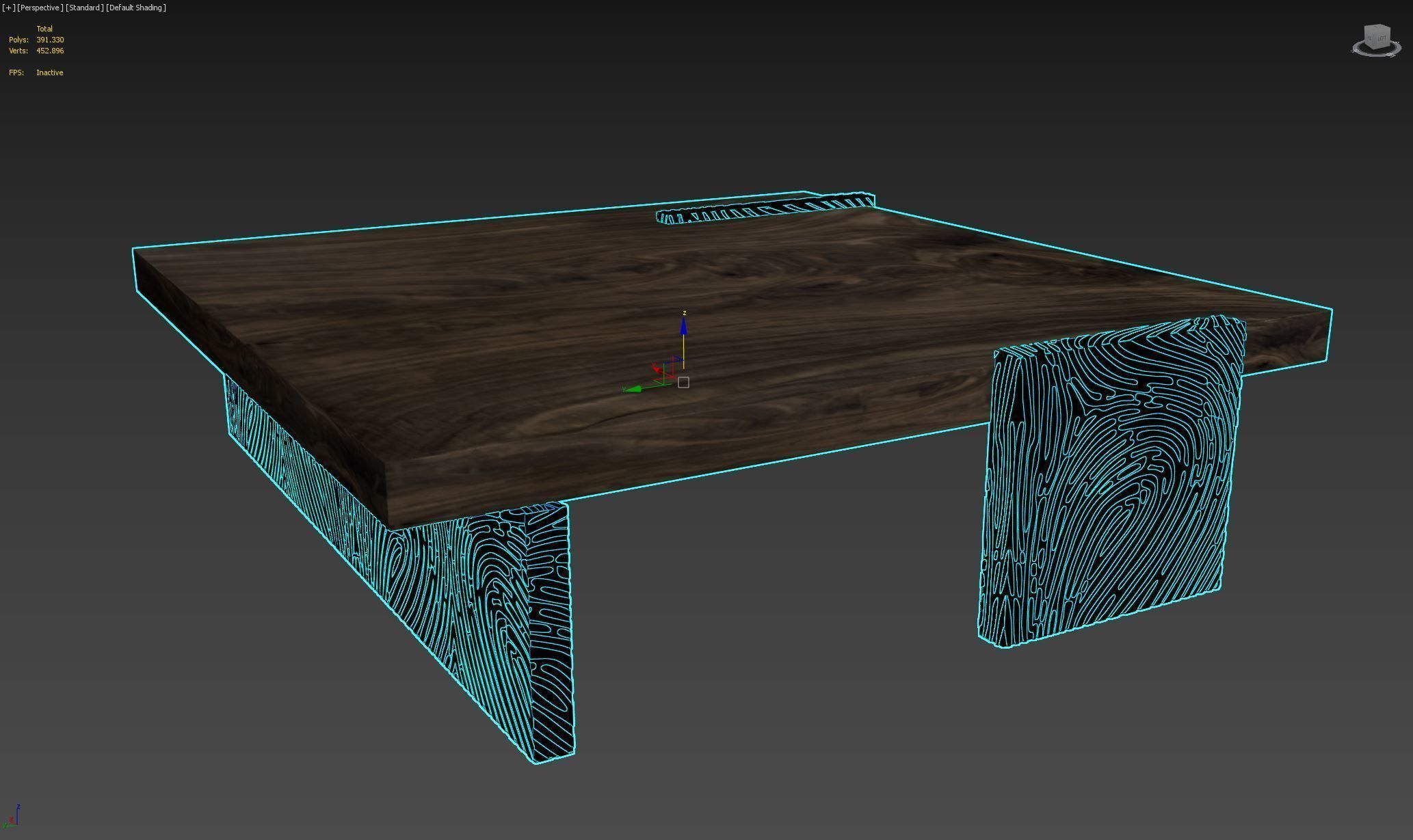 Fleur Coffee Table 3D model_6