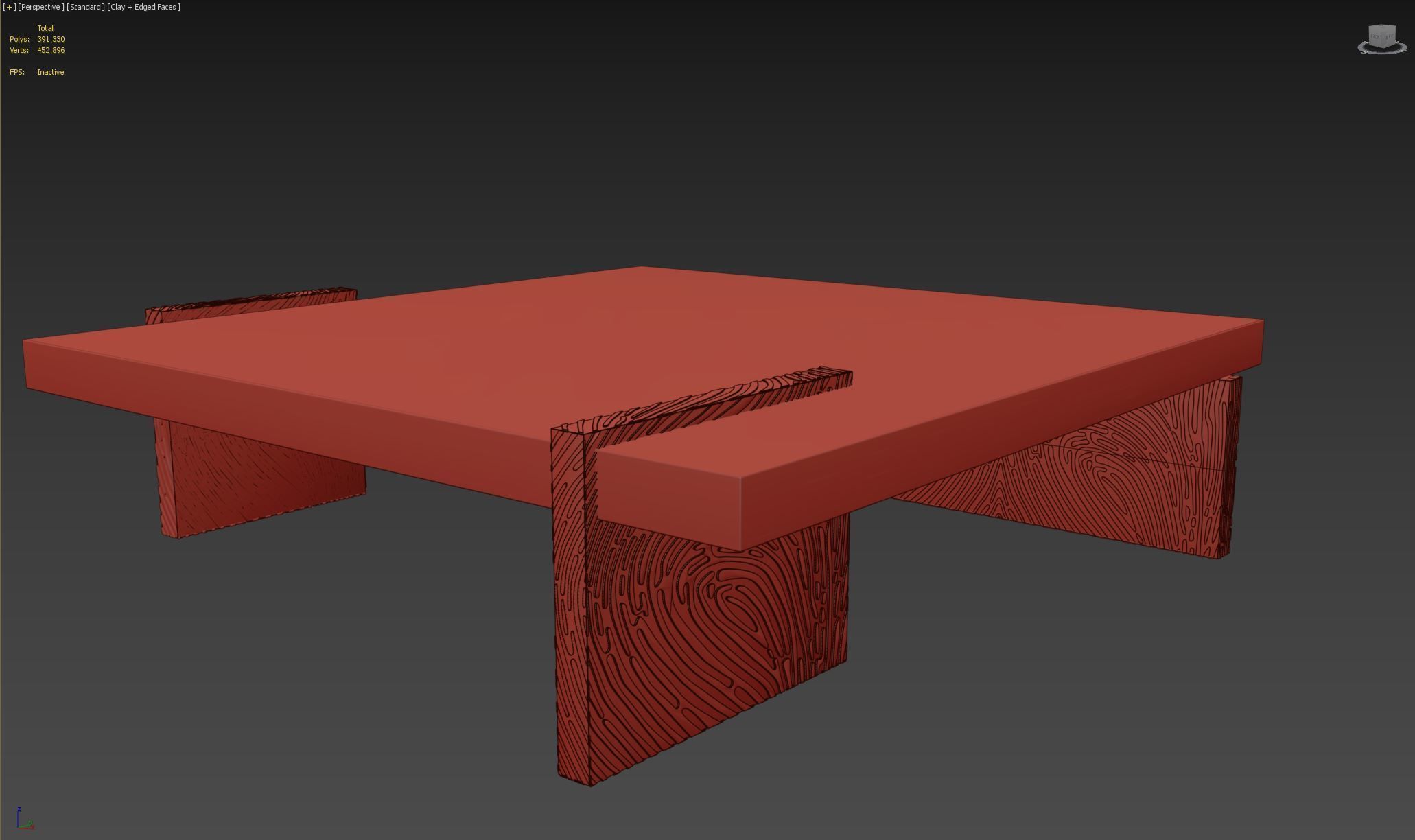 Fleur Coffee Table 3D model_4