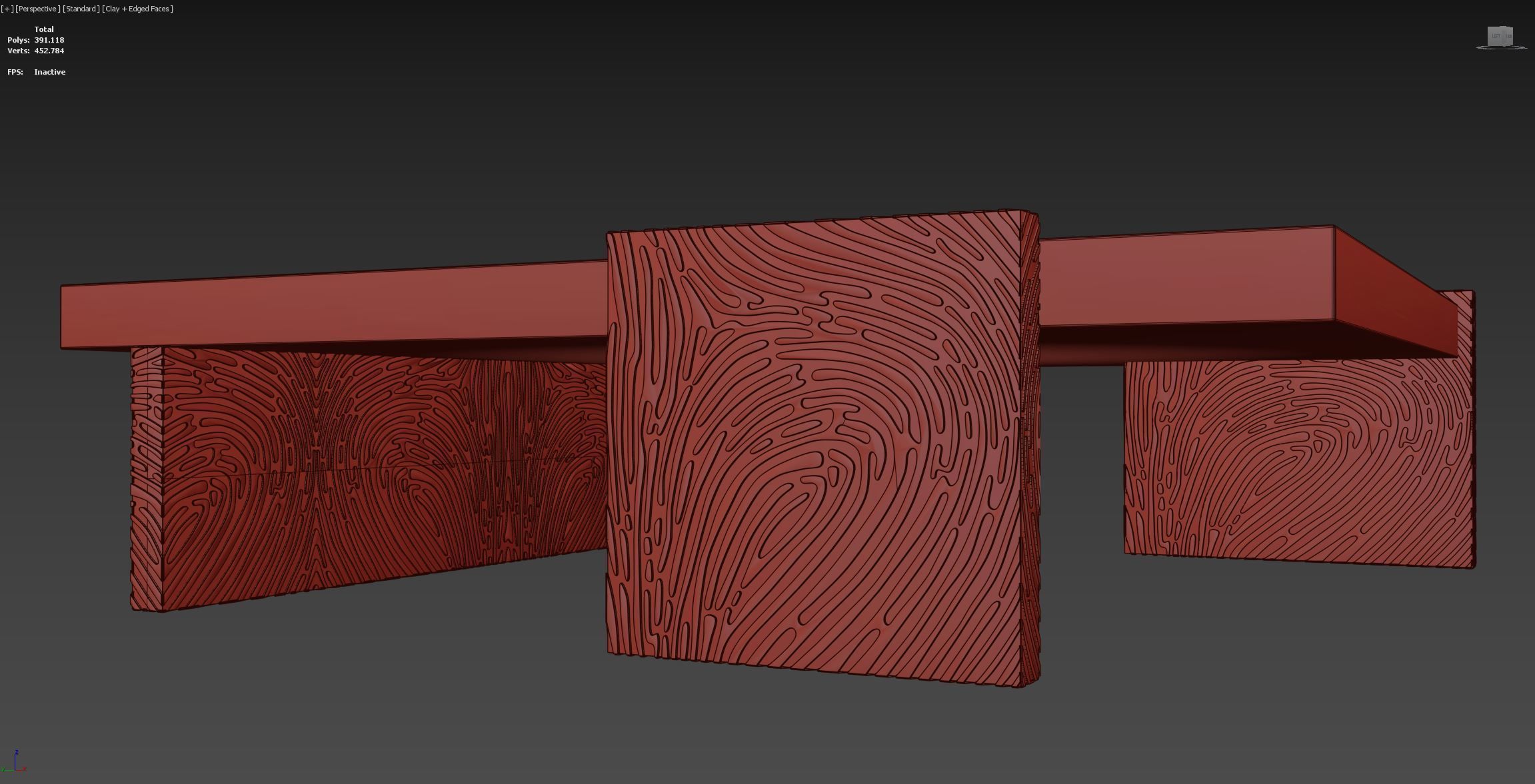 Fleur Coffee Table 3D model_5