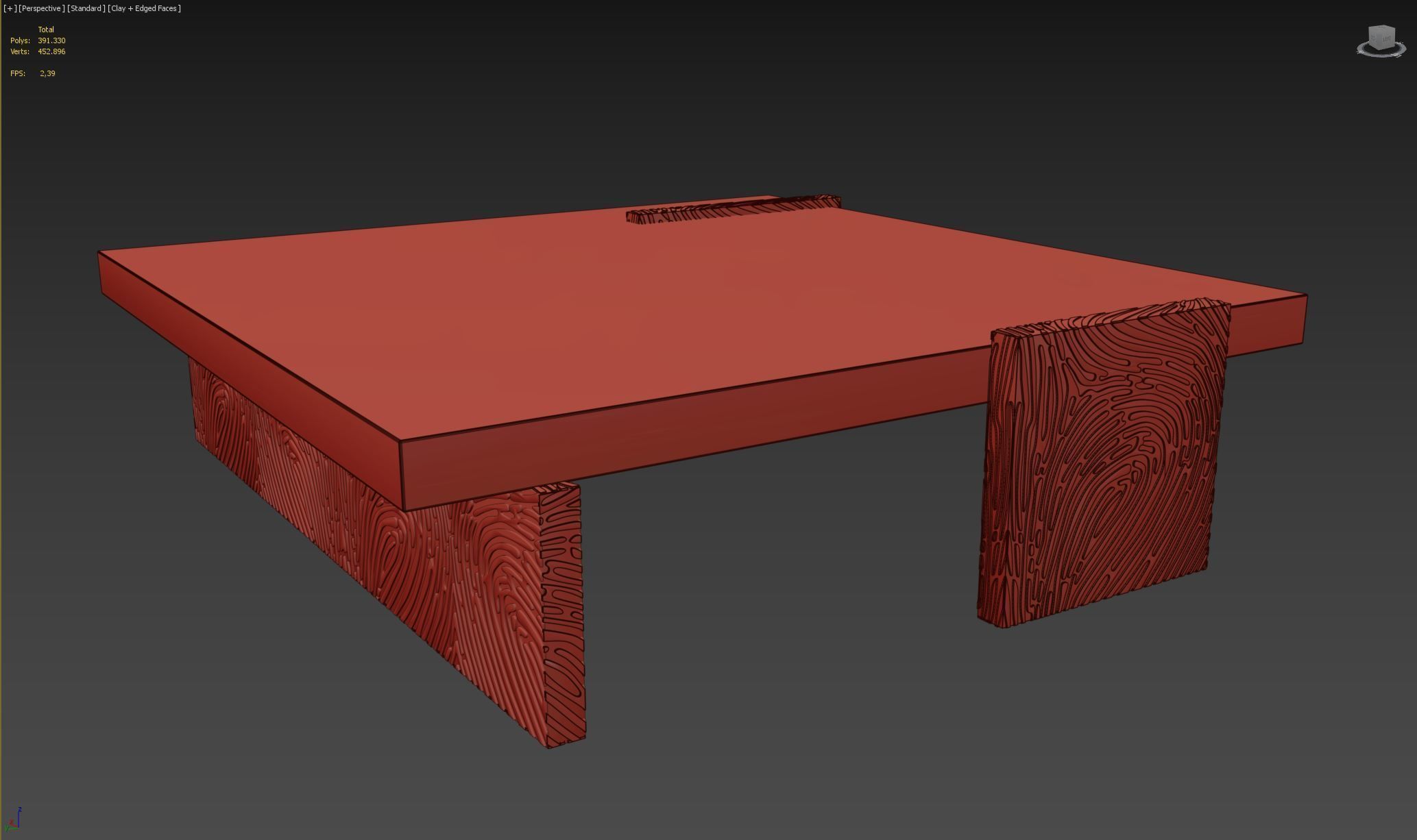 Fleur Coffee Table 3D model_3