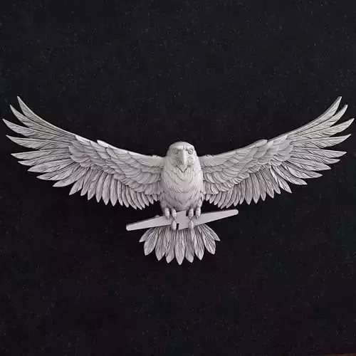 Eagle brooch