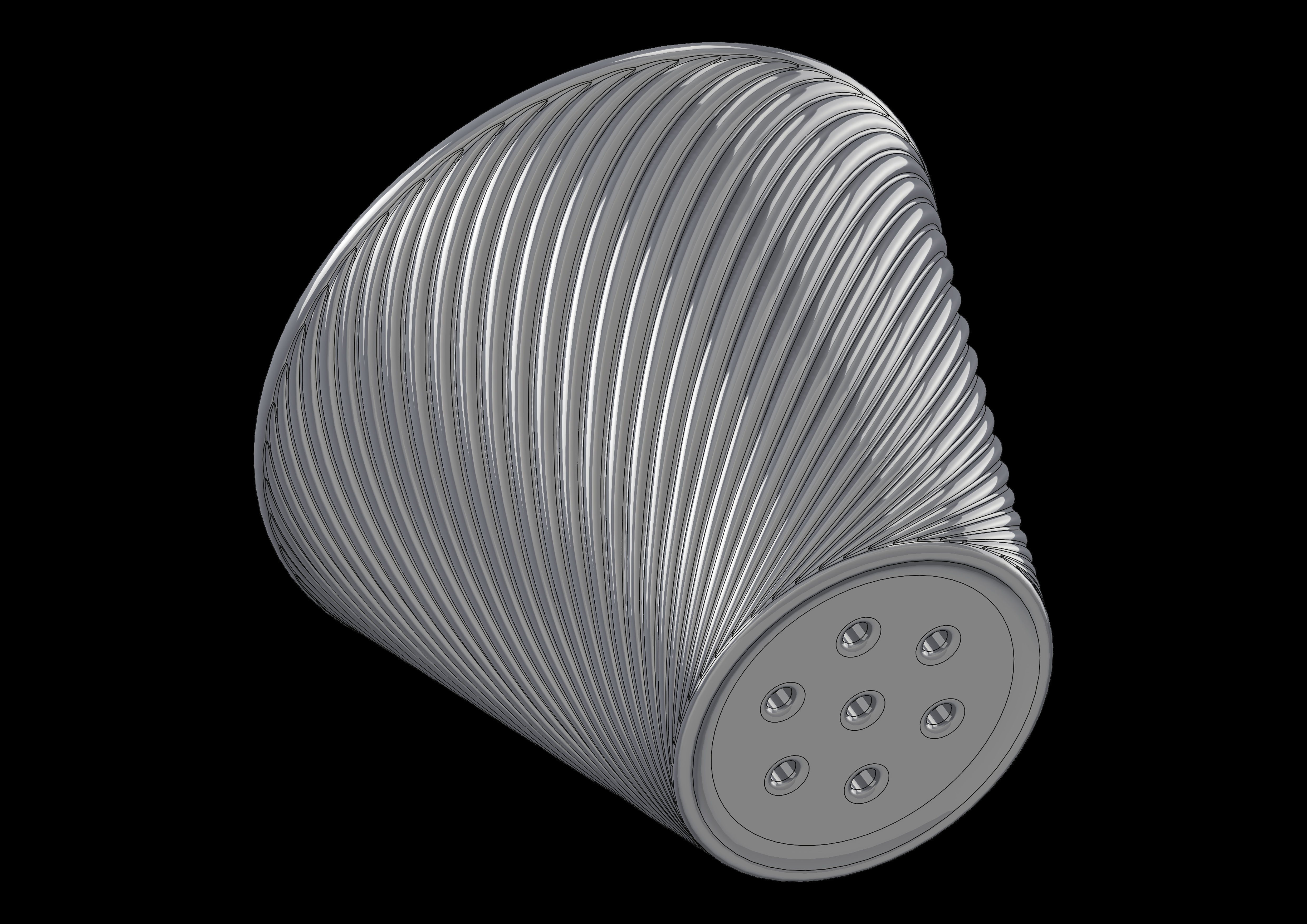 vase01 cup 3D print model_5