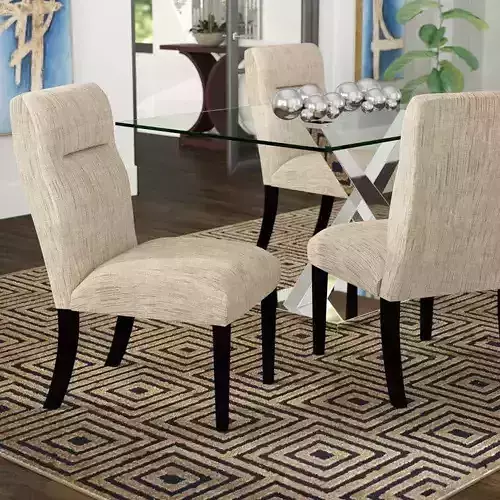 Morency Side Chair in Beige