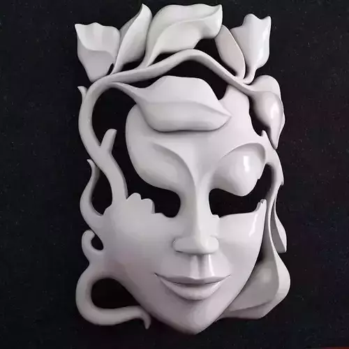 Theater Mask woman 