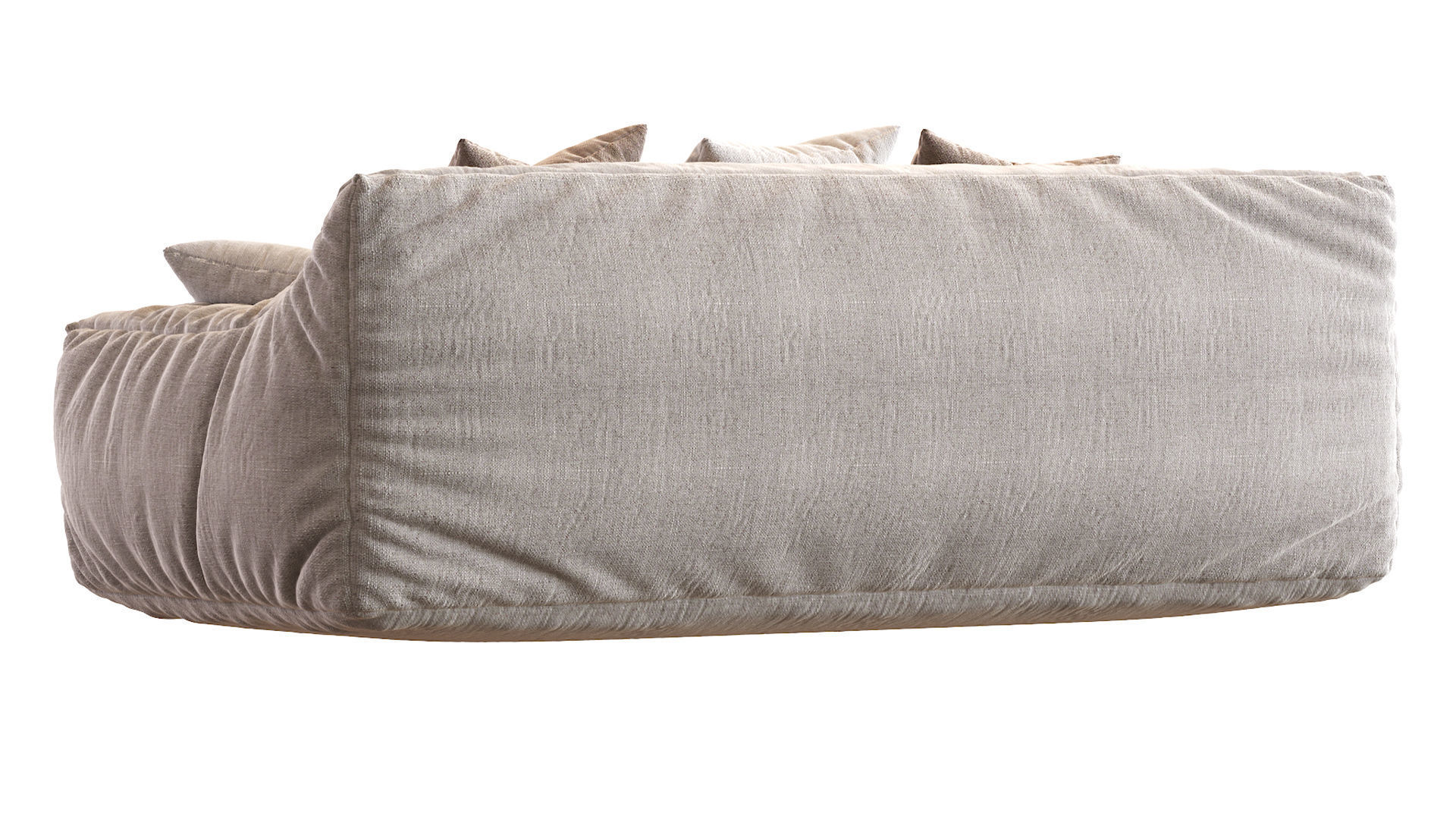 Big Joe Lux Large Bean sofa 3D model_15