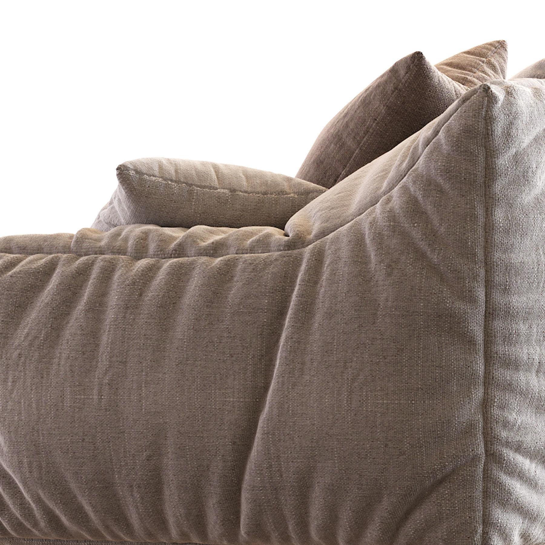 Big Joe Lux Large Bean sofa 3D model_26