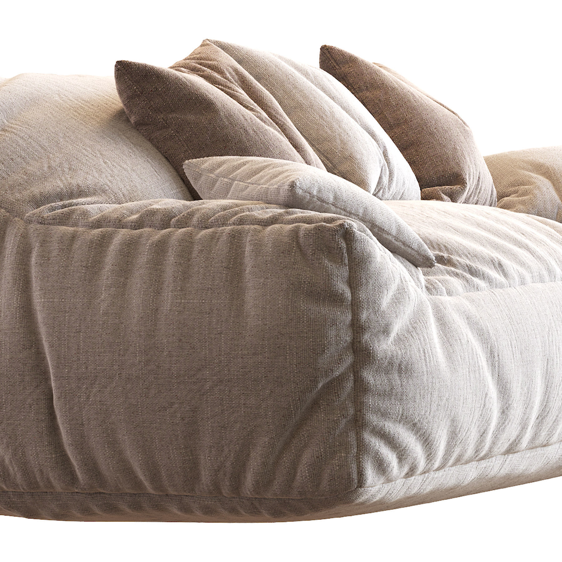 Big Joe Lux Large Bean sofa 3D model_23