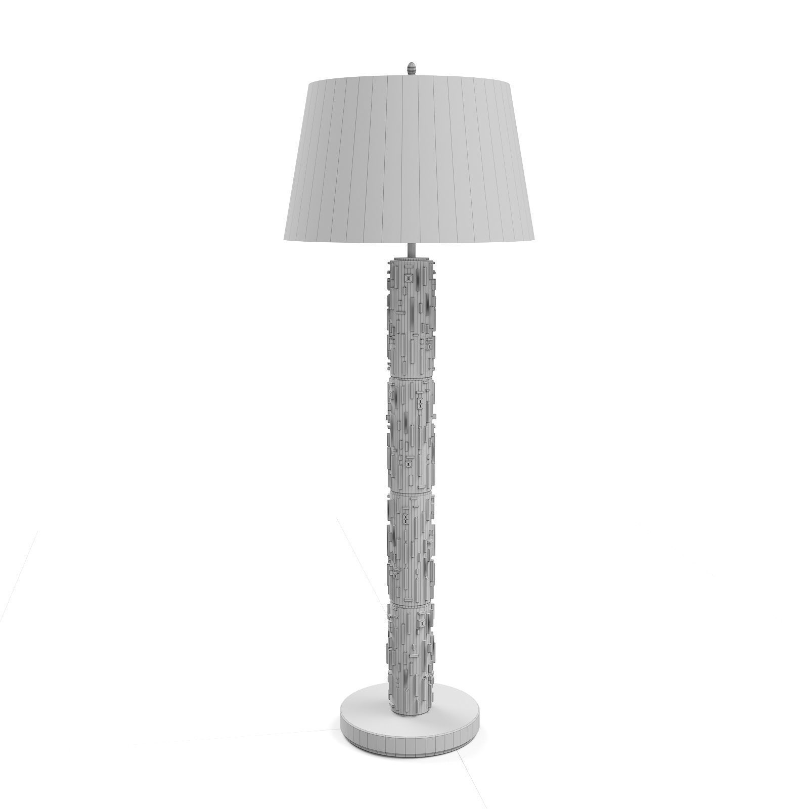 Chahan Design Sandbar Standing Lamp 3D model_4