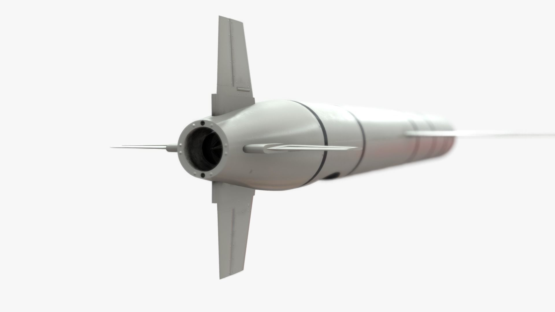 CJ-10 DF-10 KD-20 Chinese Land-Attack Cruise Missile 3D model_8
