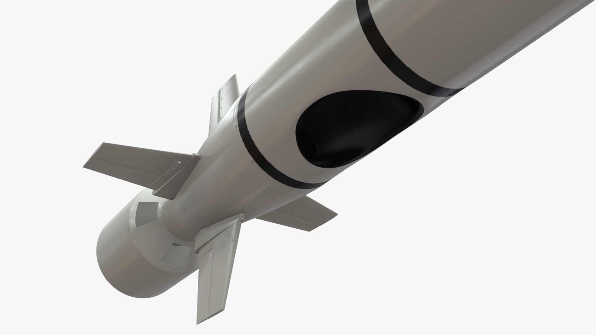 CJ-10 DF-10 KD-20 Chinese Land-Attack Cruise Missile 3D model_10