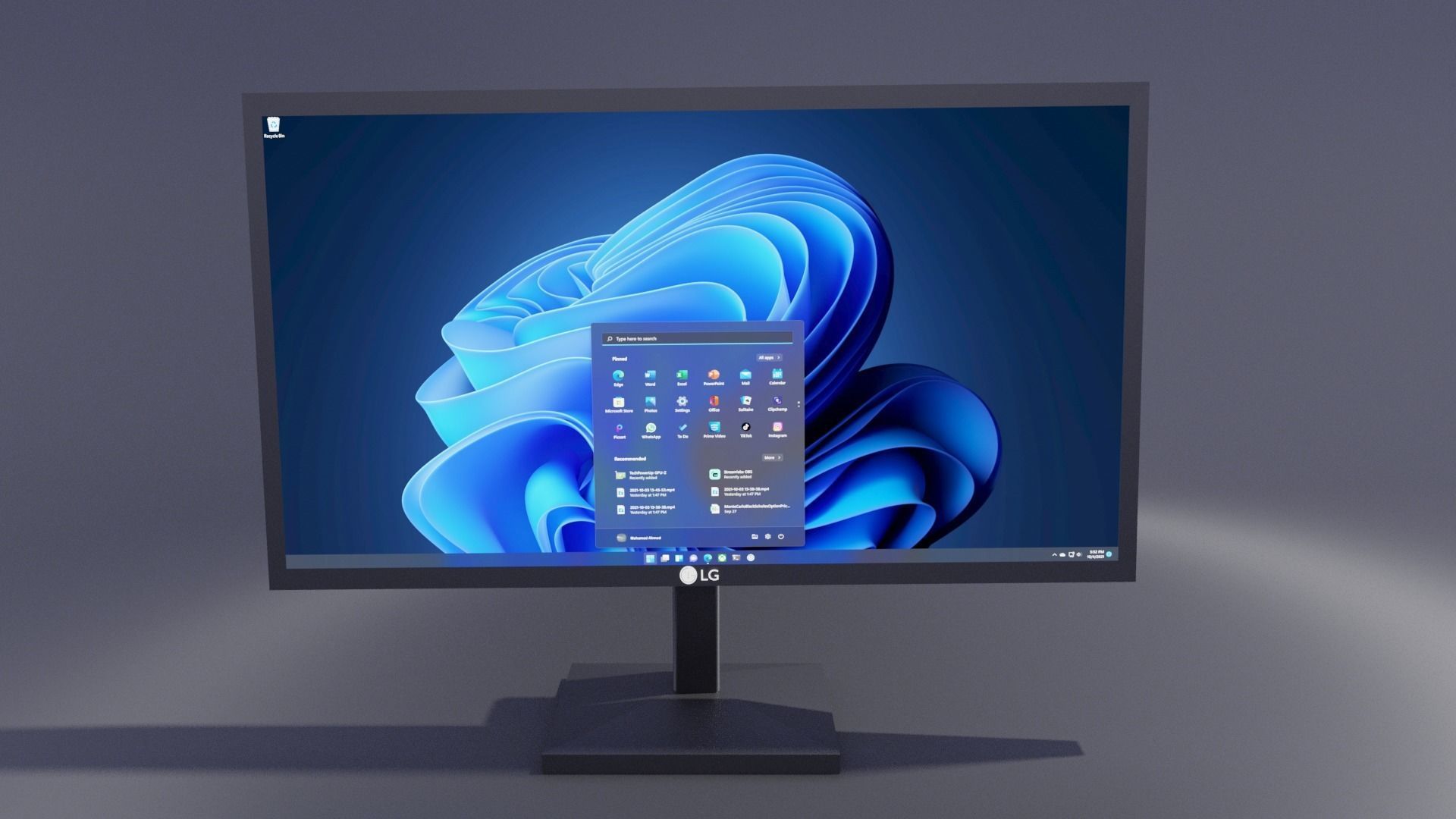 -FREE-LG Moniter Free 3D model_2