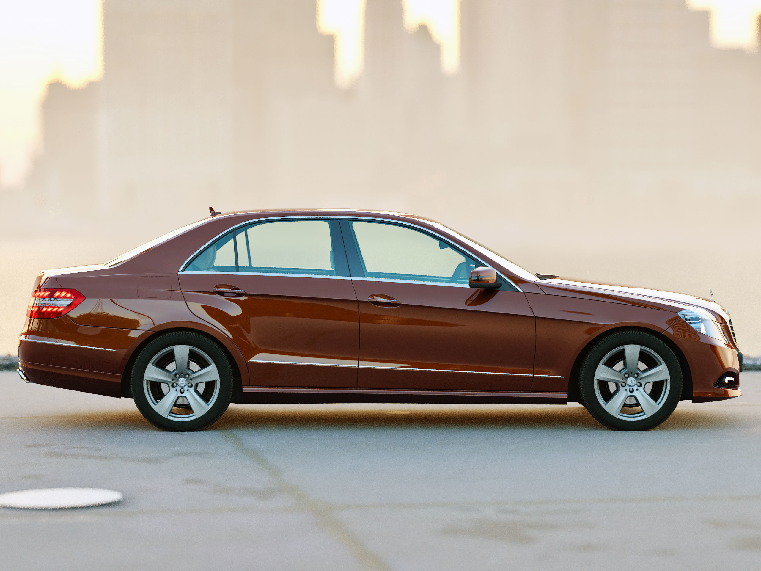 Mercedes-Benz E-Class 2010 3D model_3