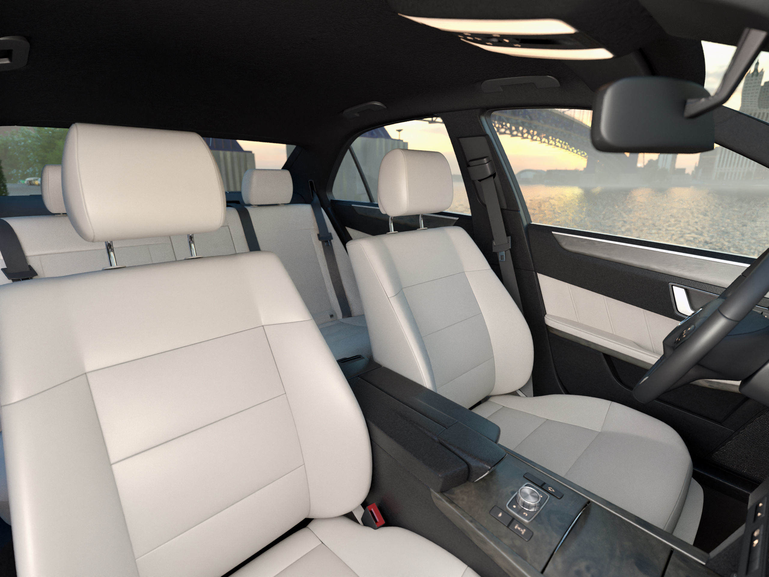 Mercedes-Benz E-Class 2010 3D model_10