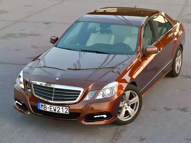 Mercedes-Benz E-Class 2010 3D model Mercedes-Benz E-Class 2010 3D model