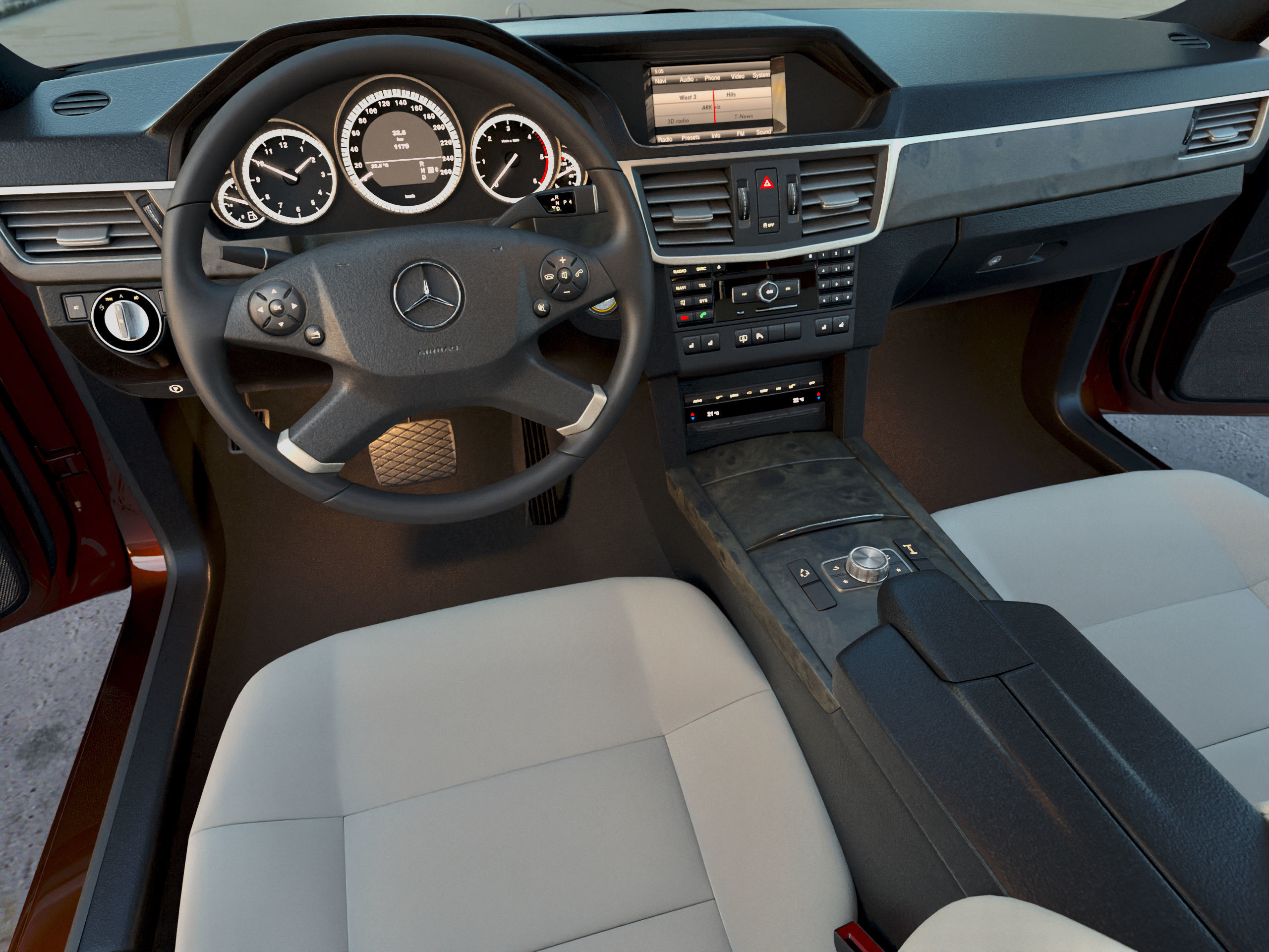 Mercedes-Benz E-Class 2010 3D model_8