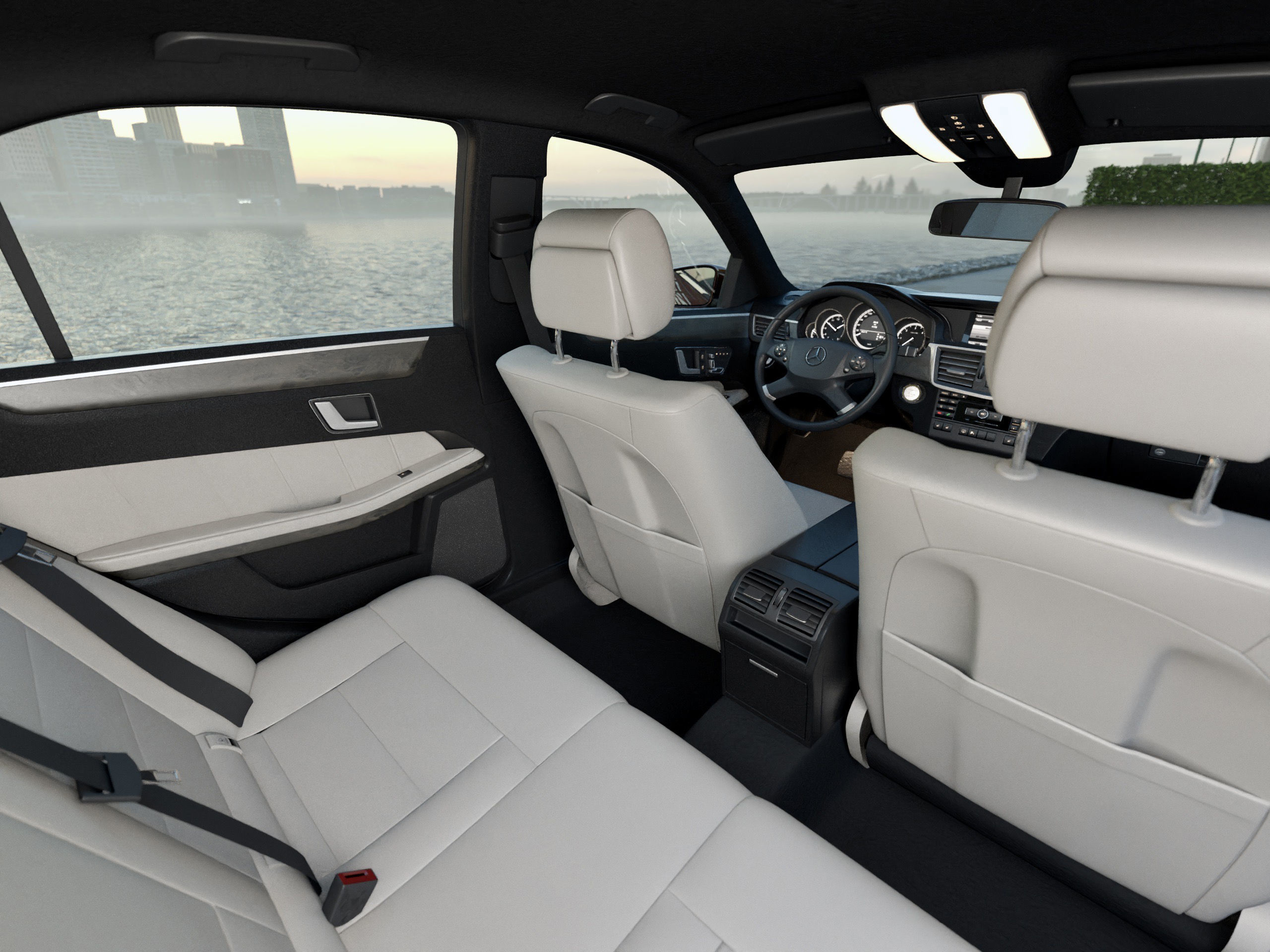Mercedes-Benz E-Class 2010 3D model_11