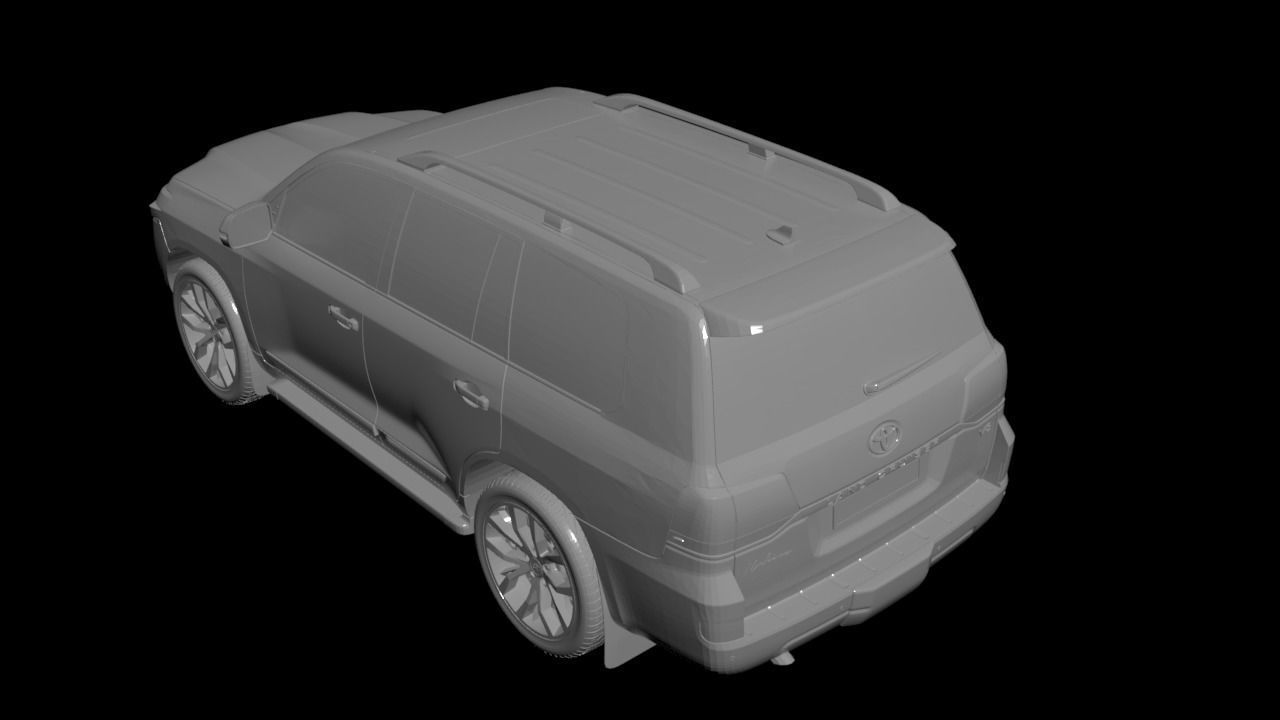 Toyota Land Cruiser 200 3D model_1