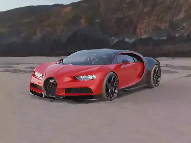 Bugatti Chiron Sport 3D model