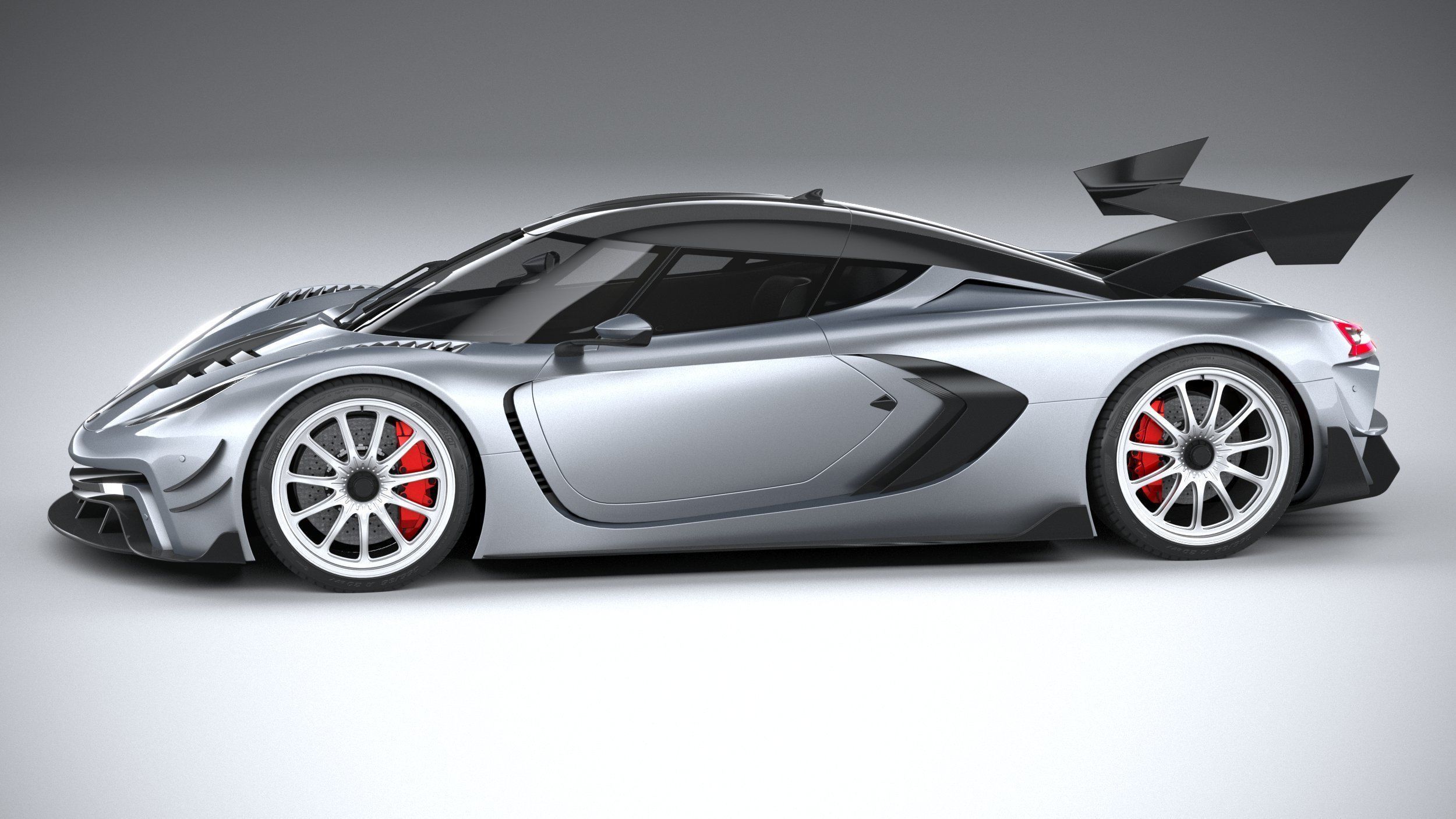 Generic Hypercar 2022 3D model_8