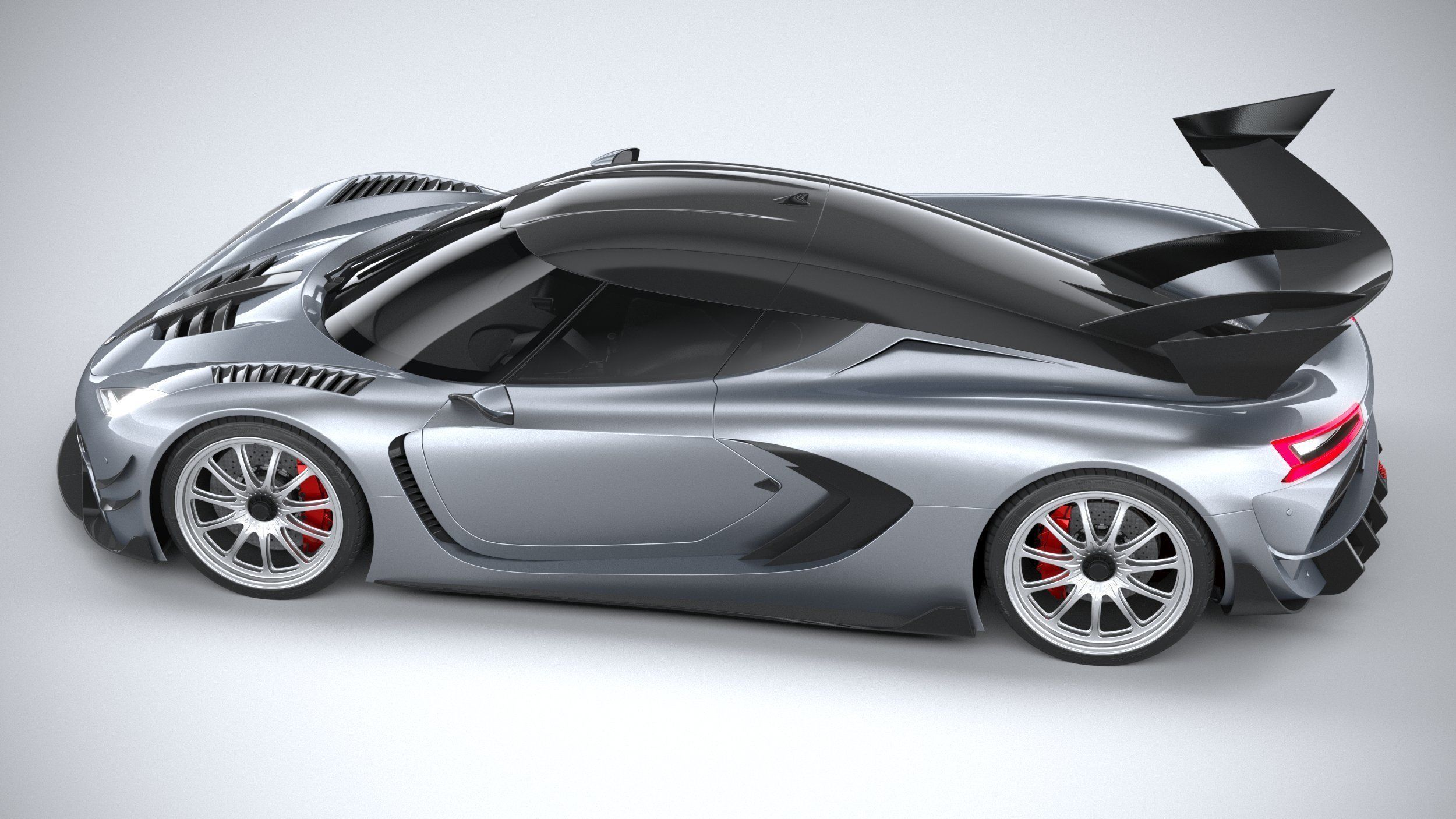 Generic Hypercar 2022 3D model_9