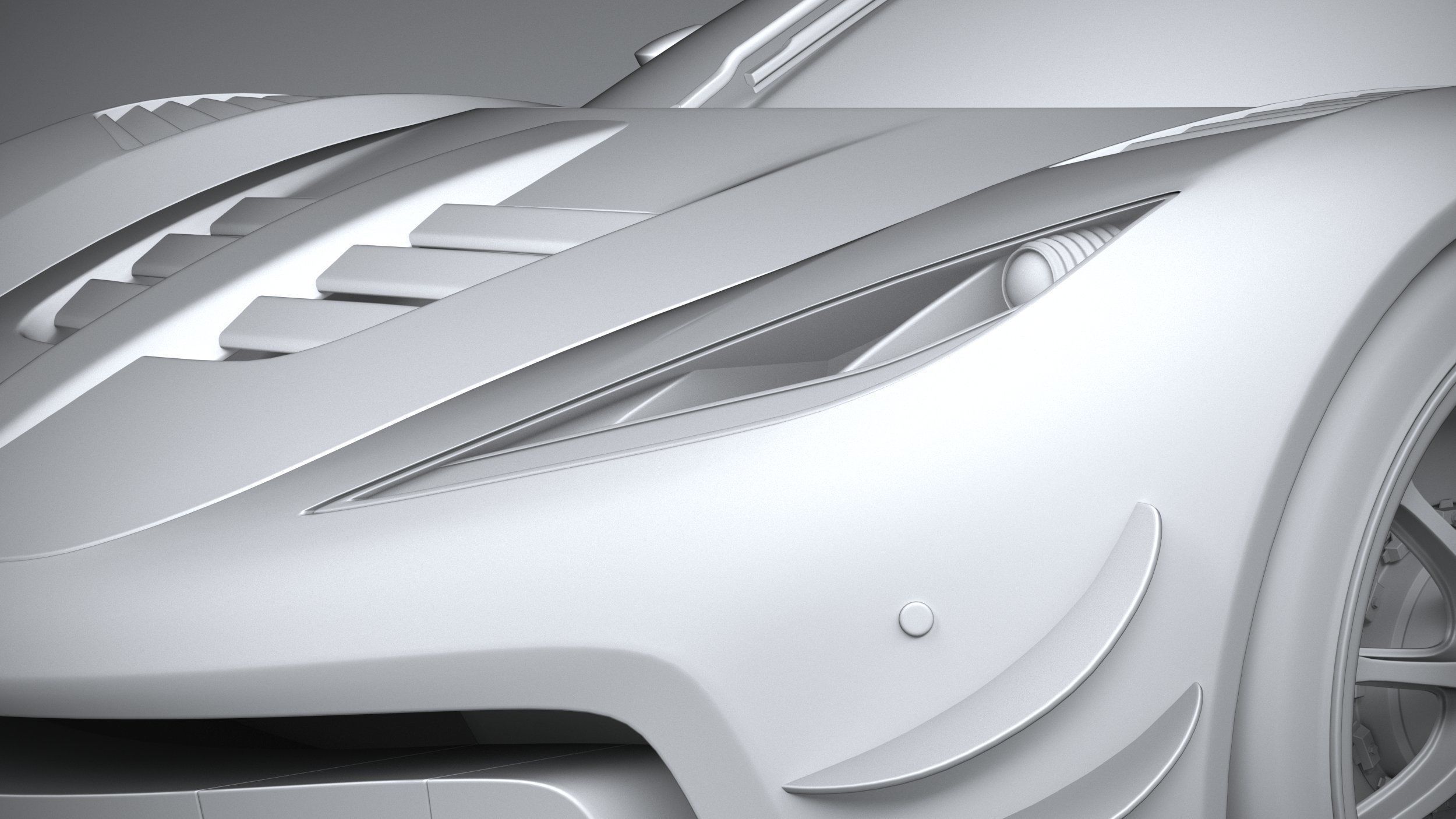 Generic Hypercar 2022 3D model_23