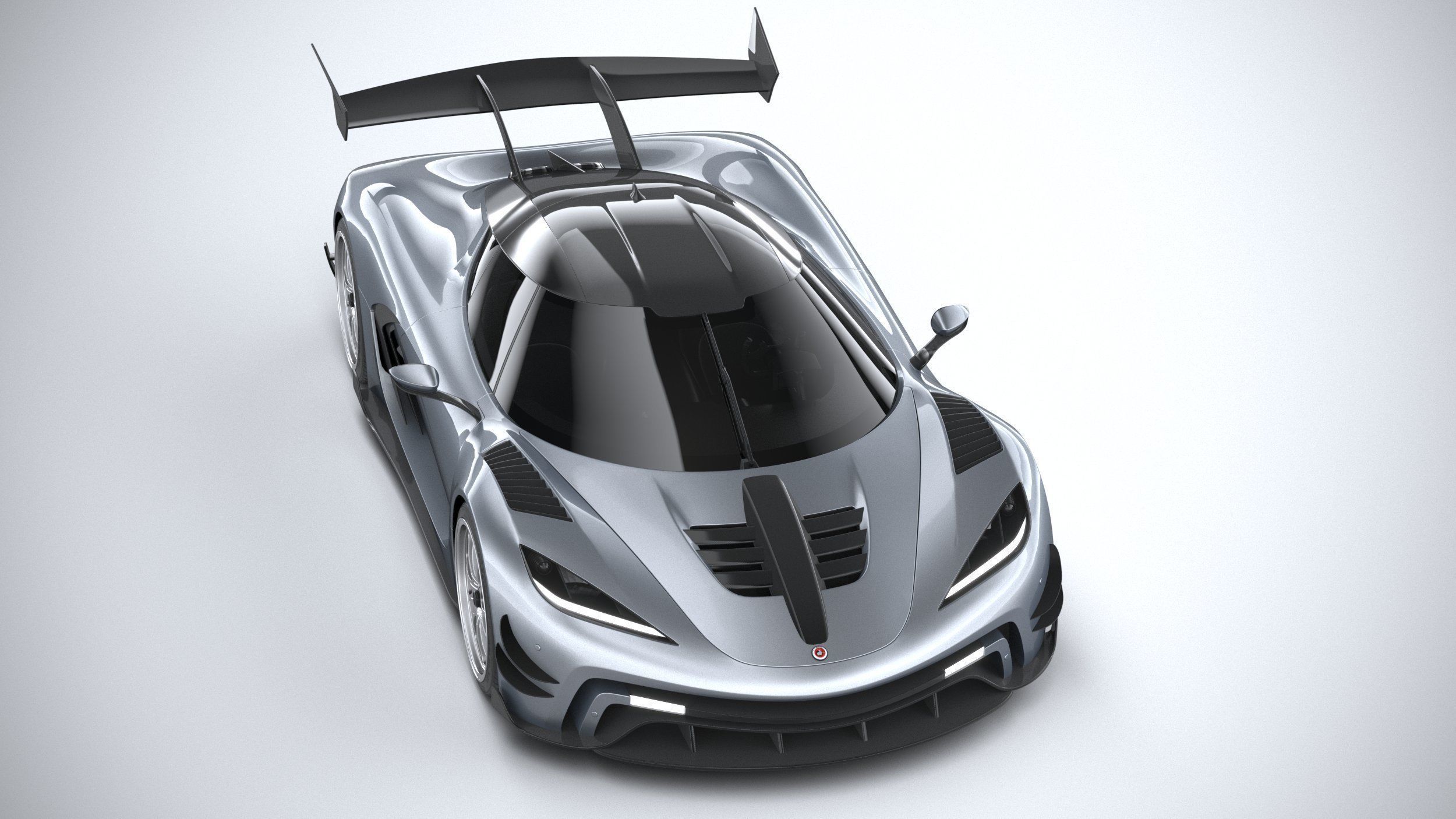 Generic Hypercar 2022 3D model_12