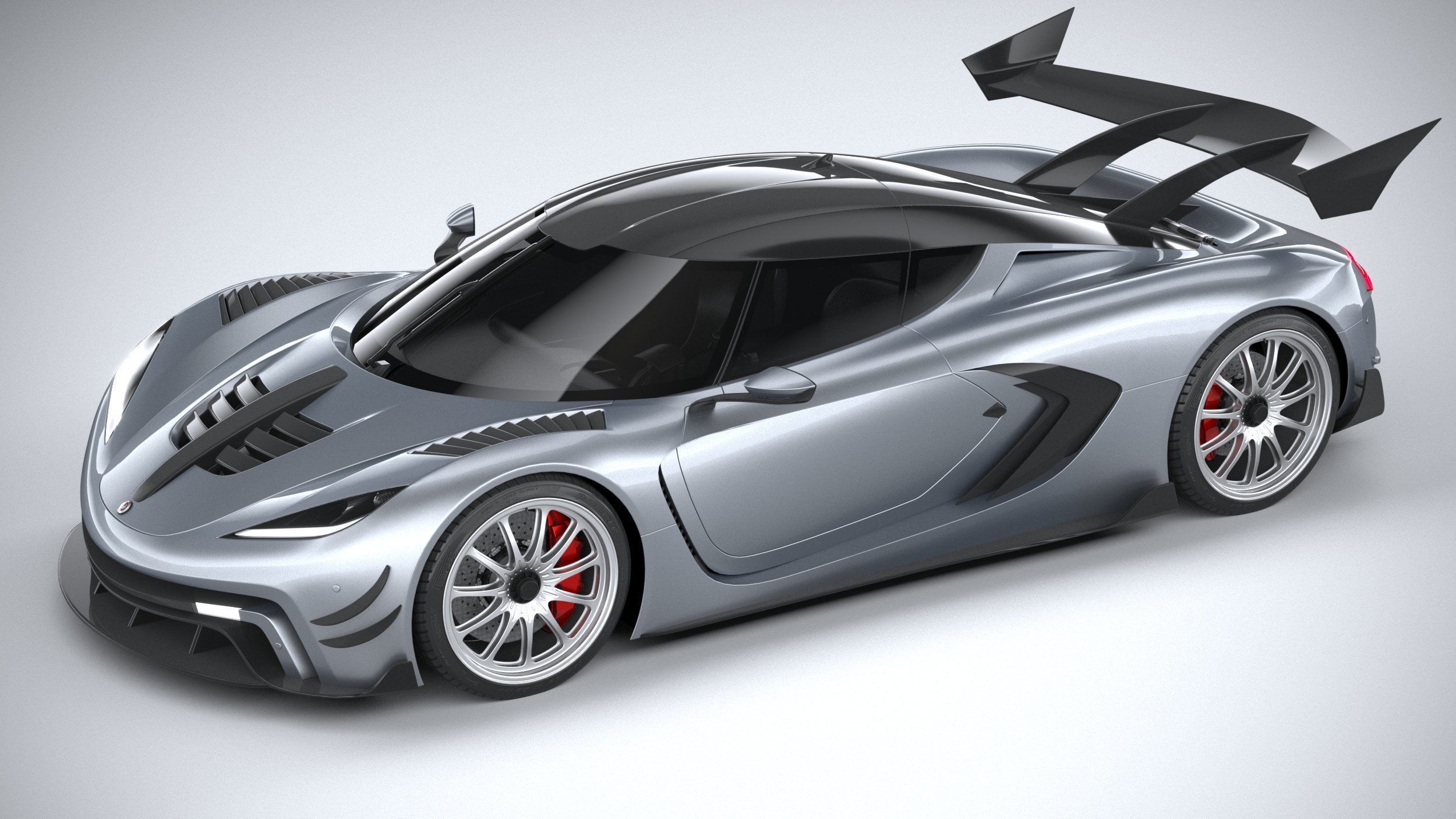Generic Hypercar 2022 3D model_7