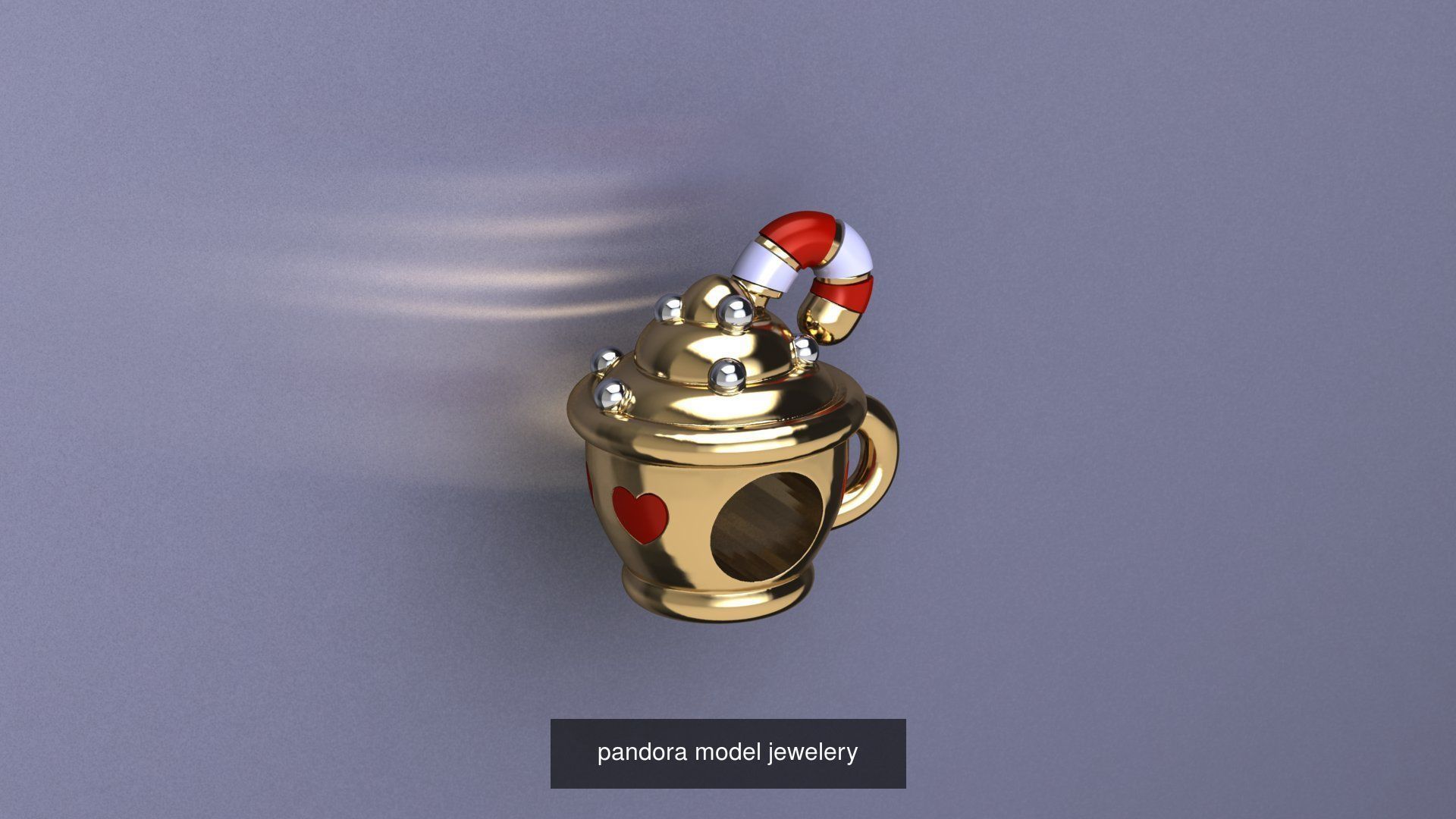 jewelry christmas  necklaces 3D Model Collection_8