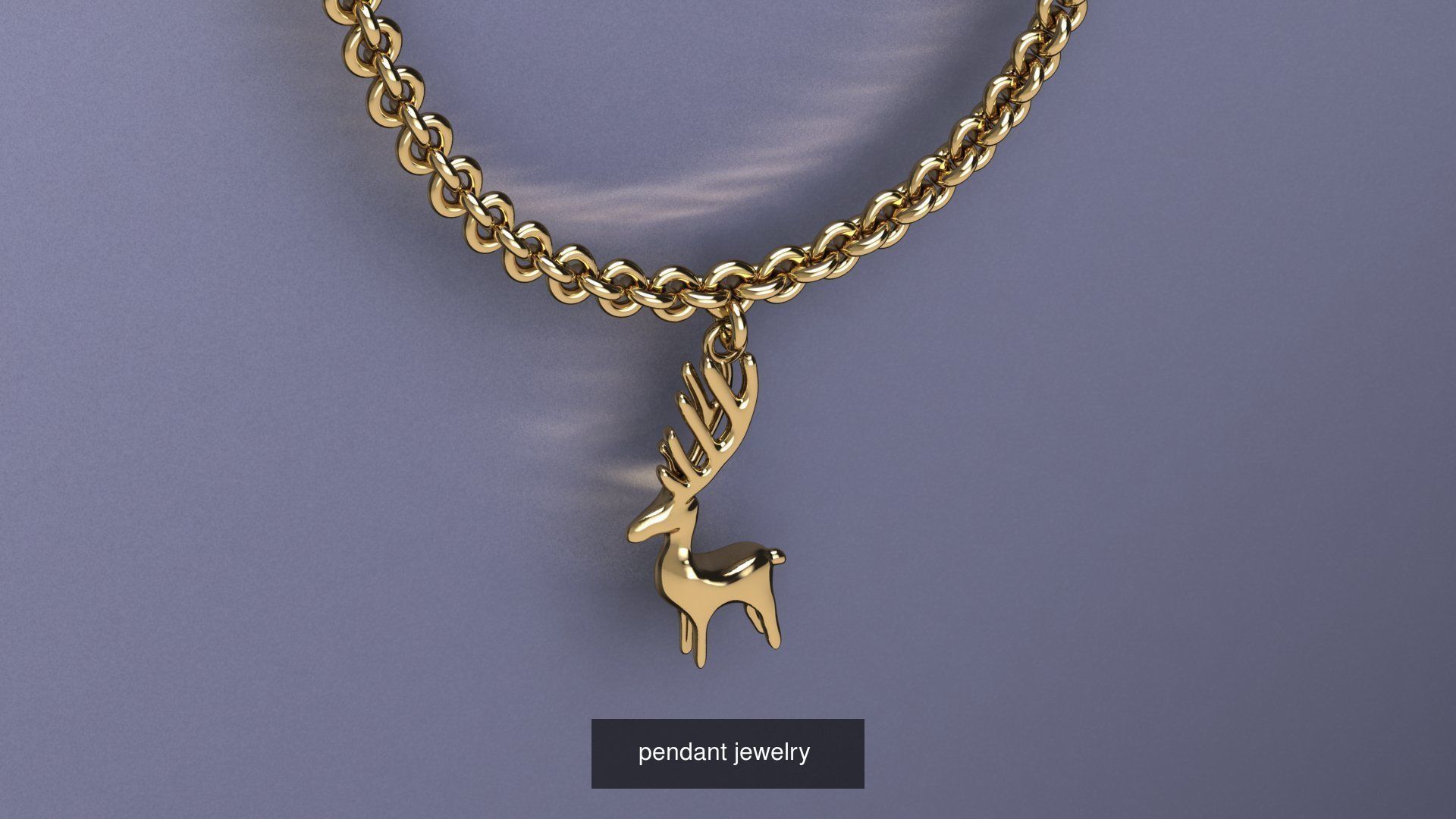 jewelry christmas  necklaces 3D Model Collection_1