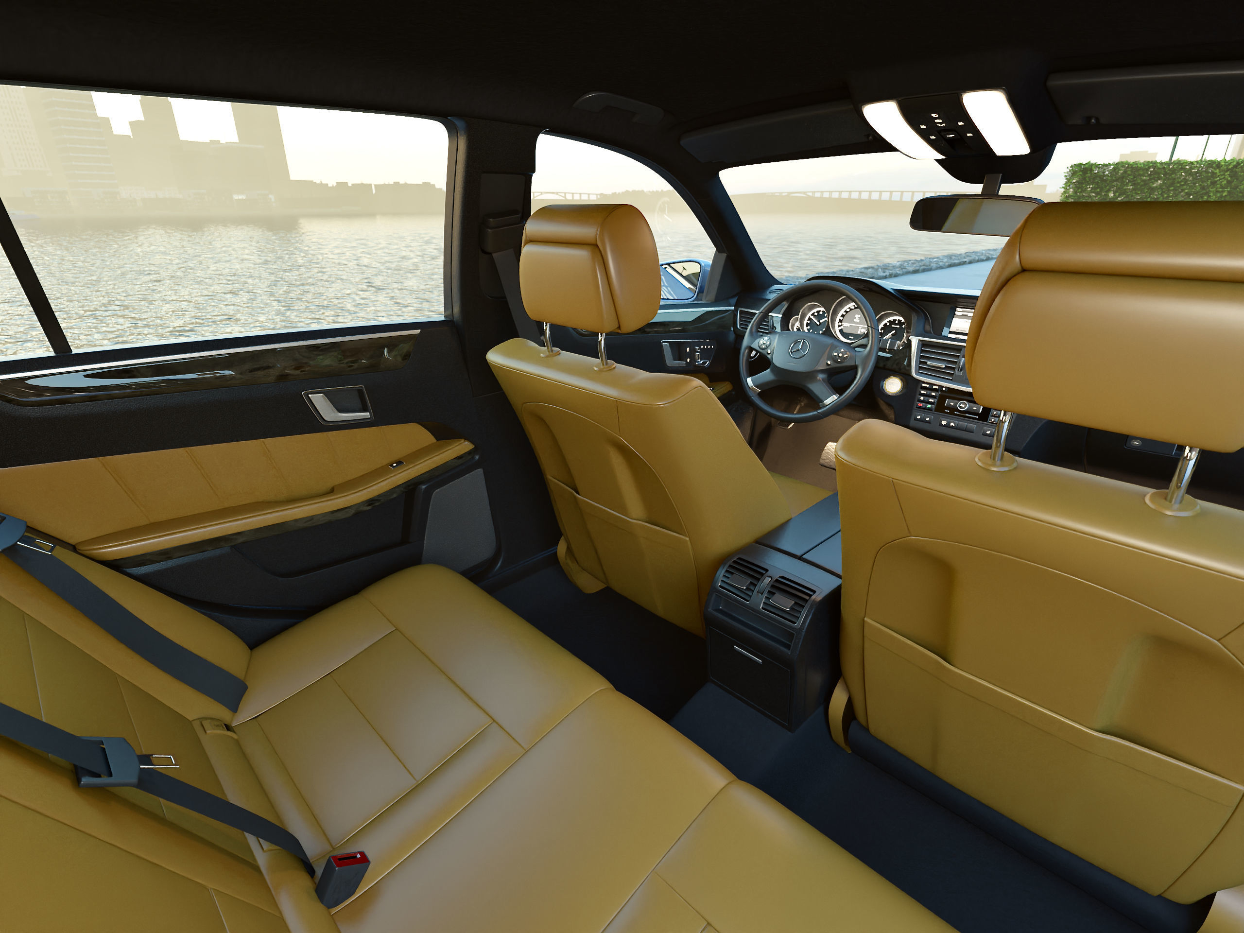 Mercedes-Benz E-Class T-model 2010 3D model_11