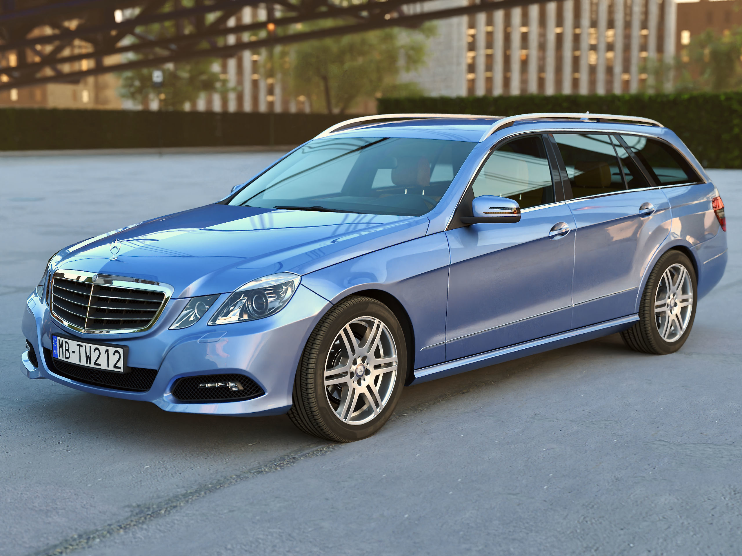 Mercedes-Benz E-Class T-model 2010 3D model_5